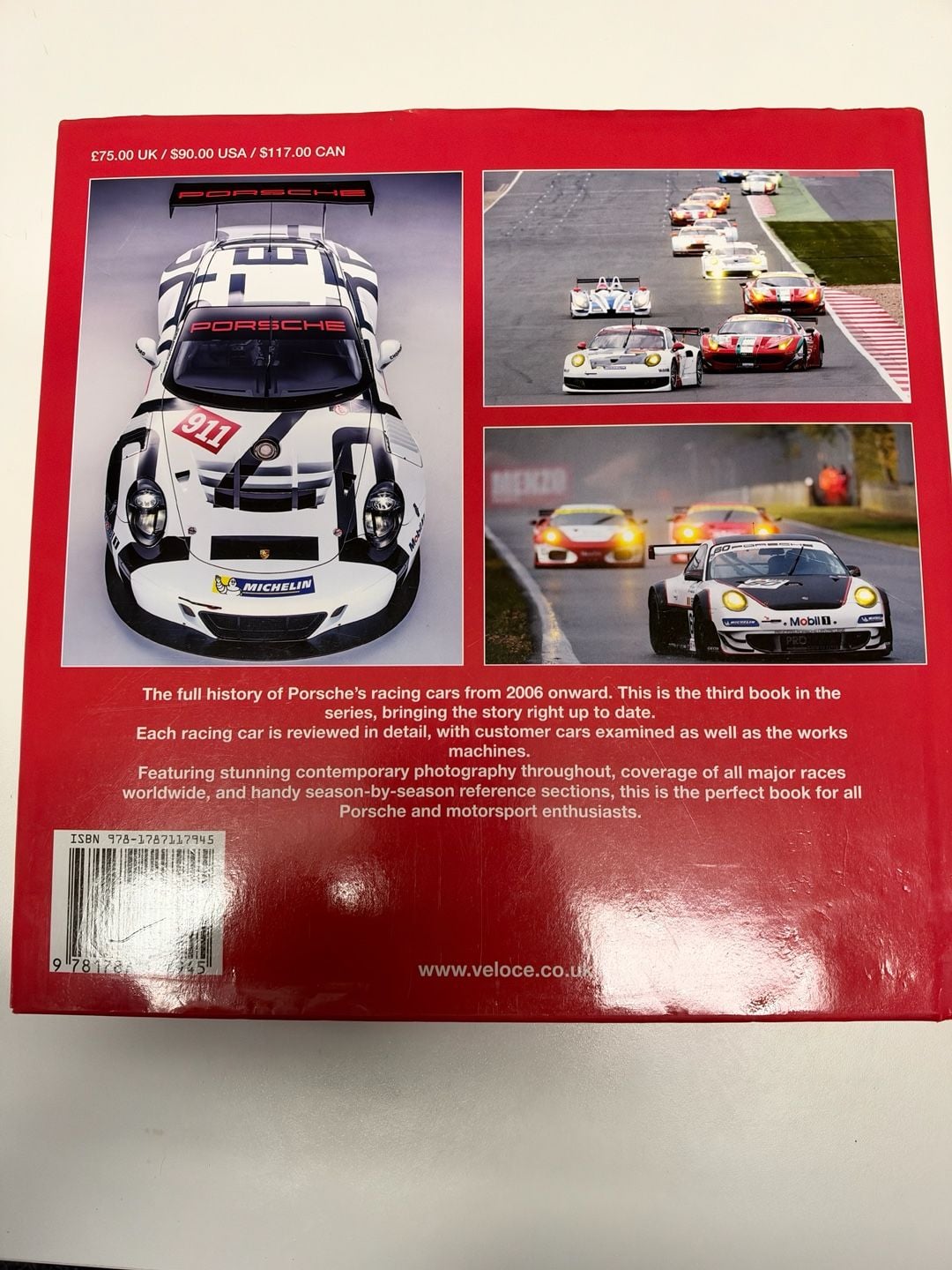 Porsche Racing Cars 2006 to 2023 by Brian Long Book 2