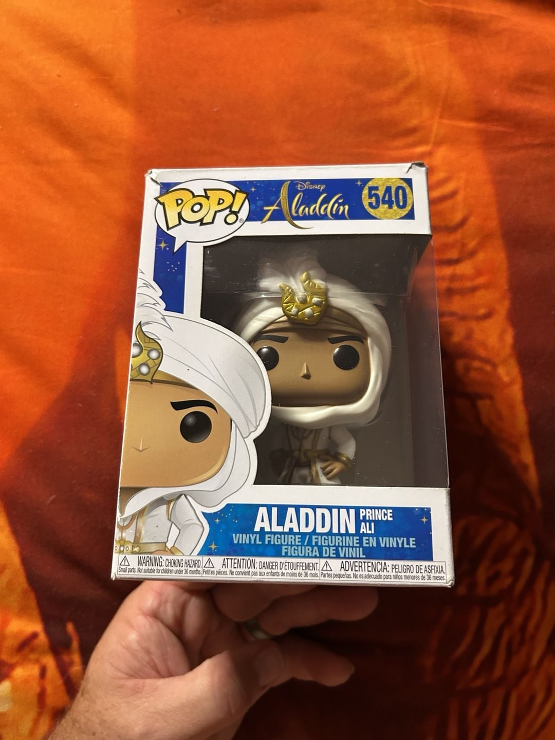 Funko Pop Disney Aladdin Prince Ali Vinyl Figure 540 1