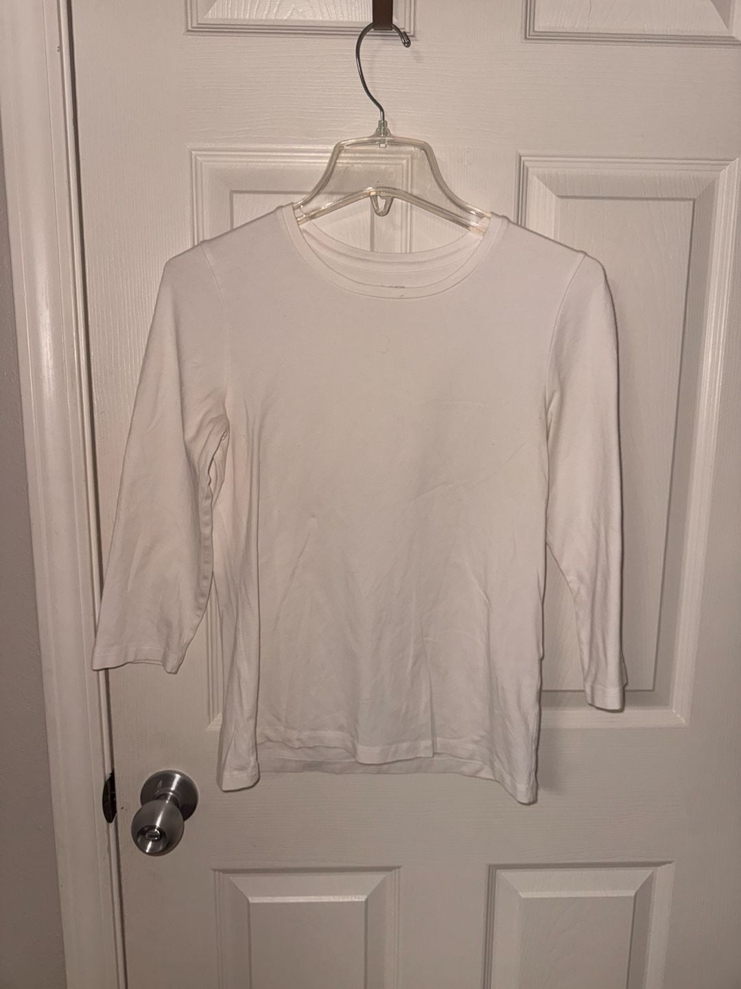 White Long Sleeve Shirt 2