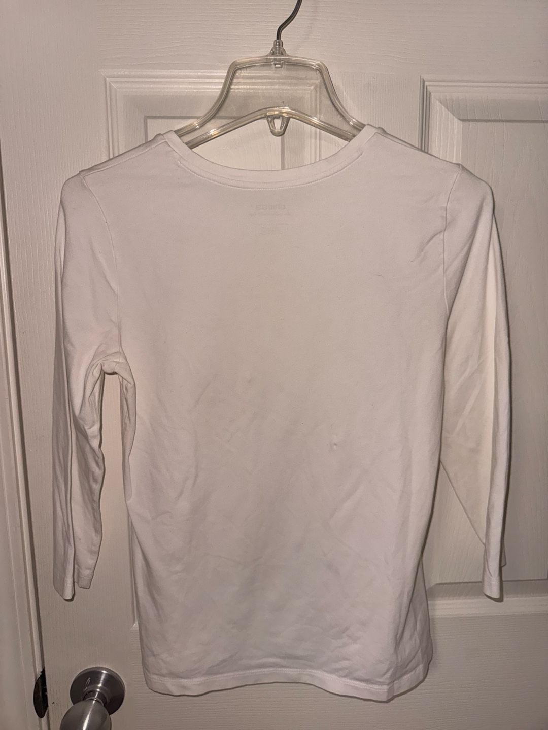 White Long Sleeve Shirt 4