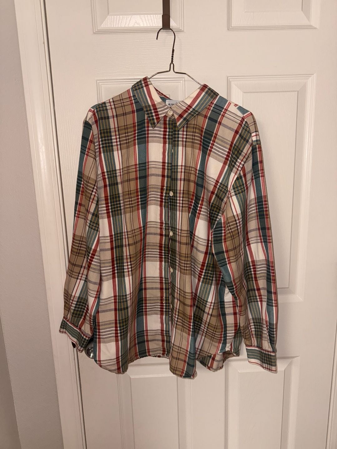 Alfred Dunner Plaid Button-Down Shirt 2