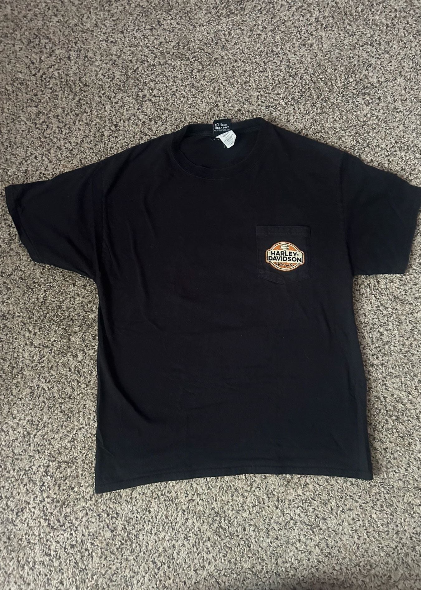 Harley Davidson Pocket T-Shirt Black 2
