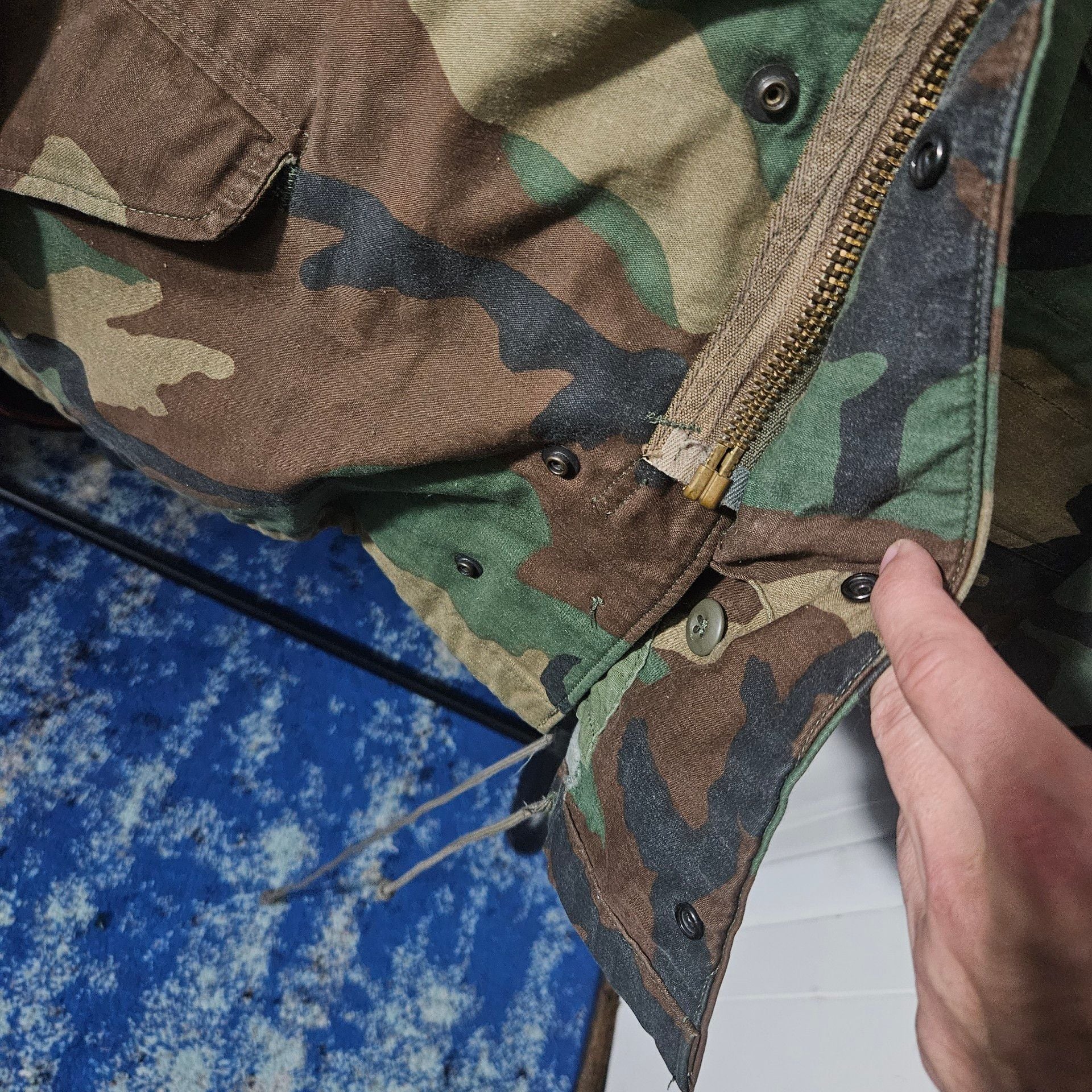 US Army Camouflage Field Jacket 4