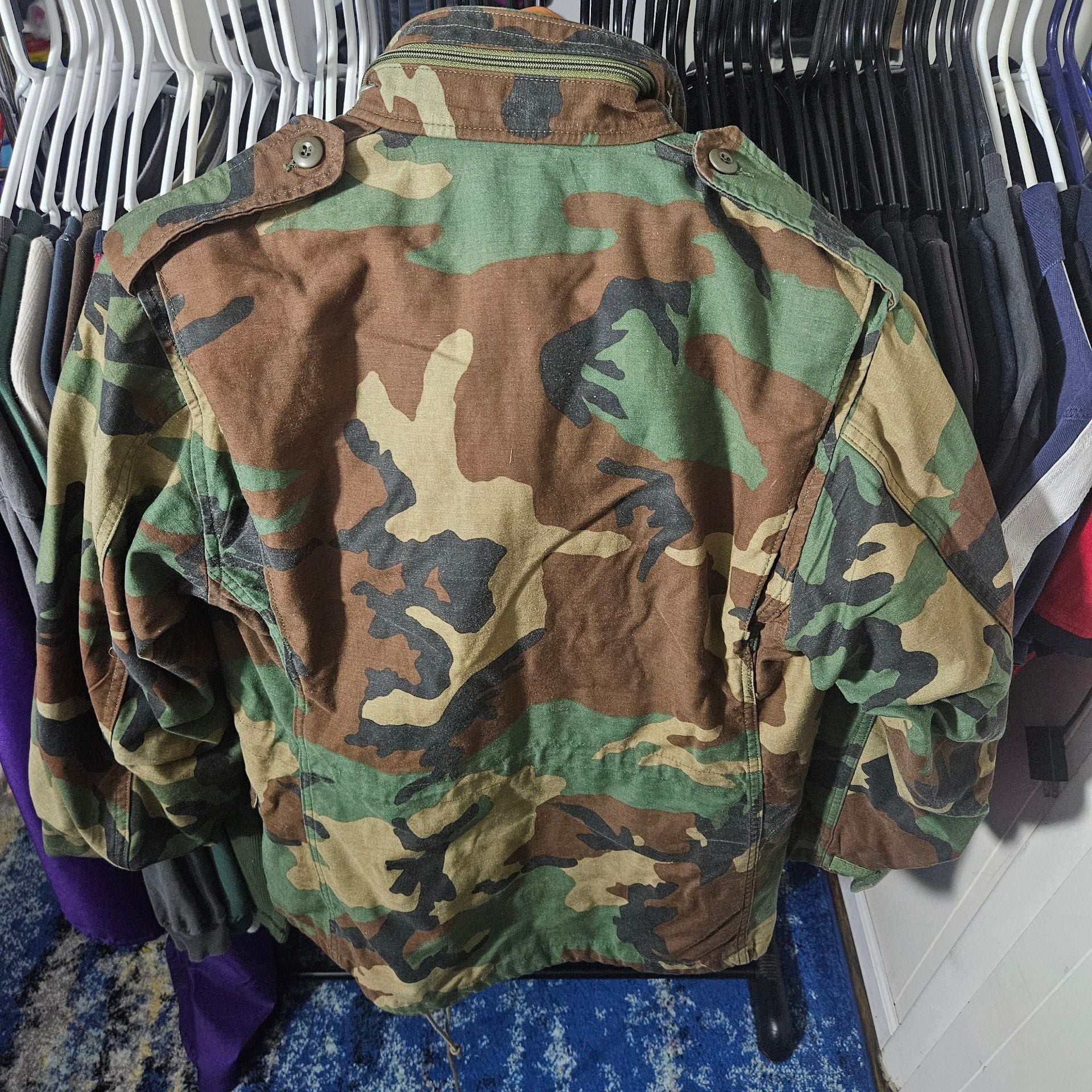 US Army Camouflage Field Jacket 6