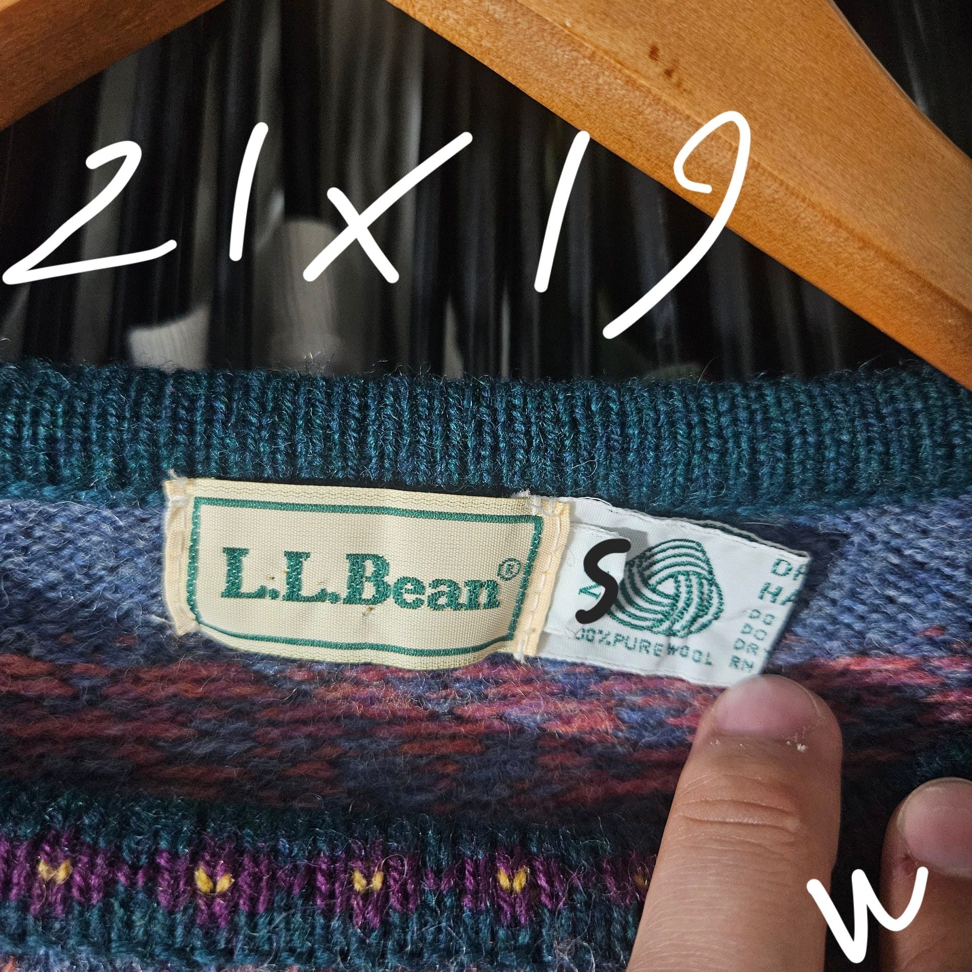 L.L. Bean Fair Isle Norwegian Sweater 5