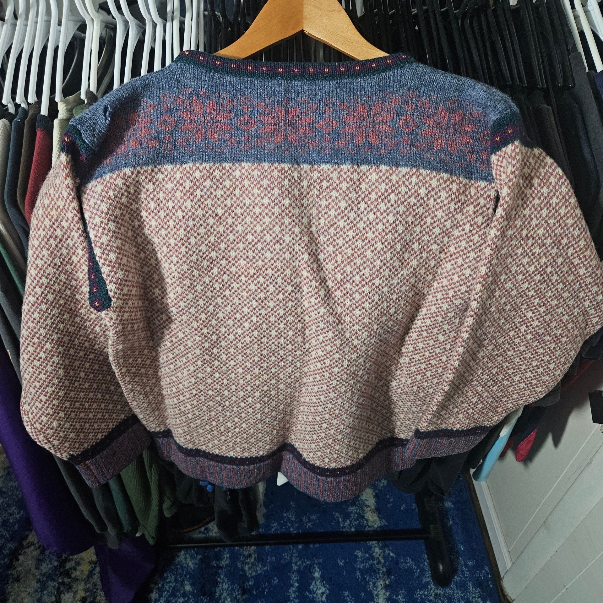 L.L. Bean Fair Isle Norwegian Sweater 7