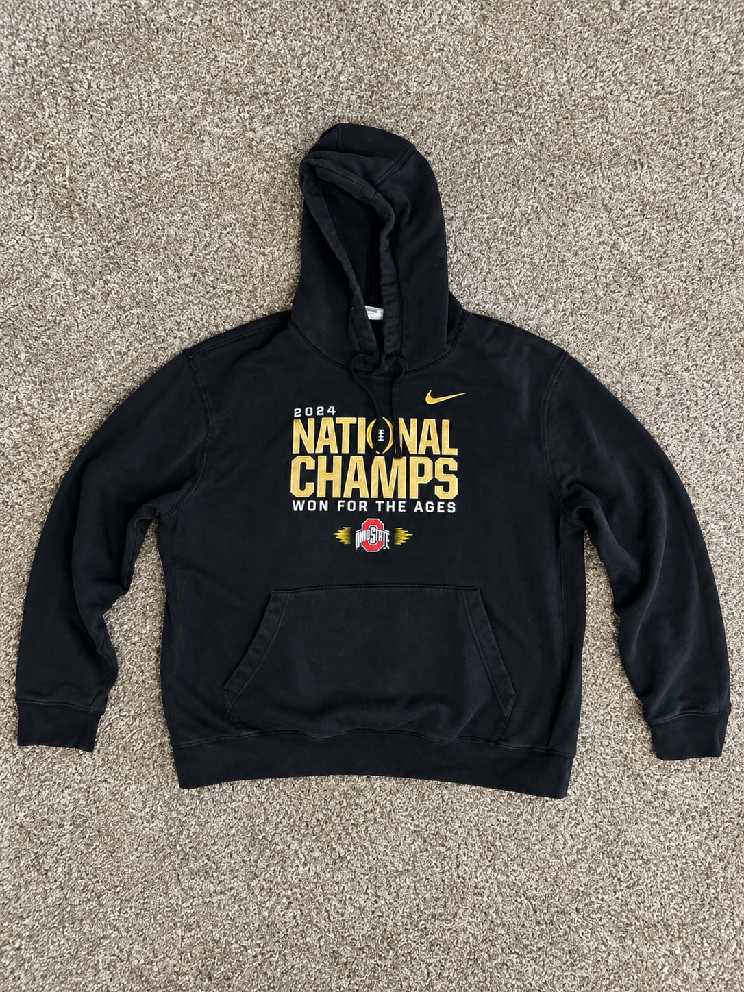 Nike Ohio State 2024 National Champs Hoodie Size XL 2