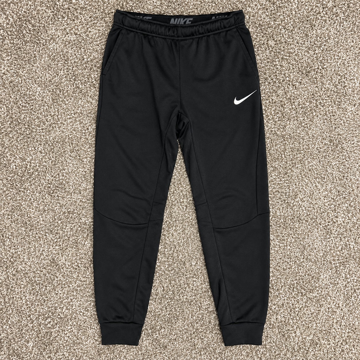 Nike Dri-FIT Pants Size M Black Athletic Joggers 2