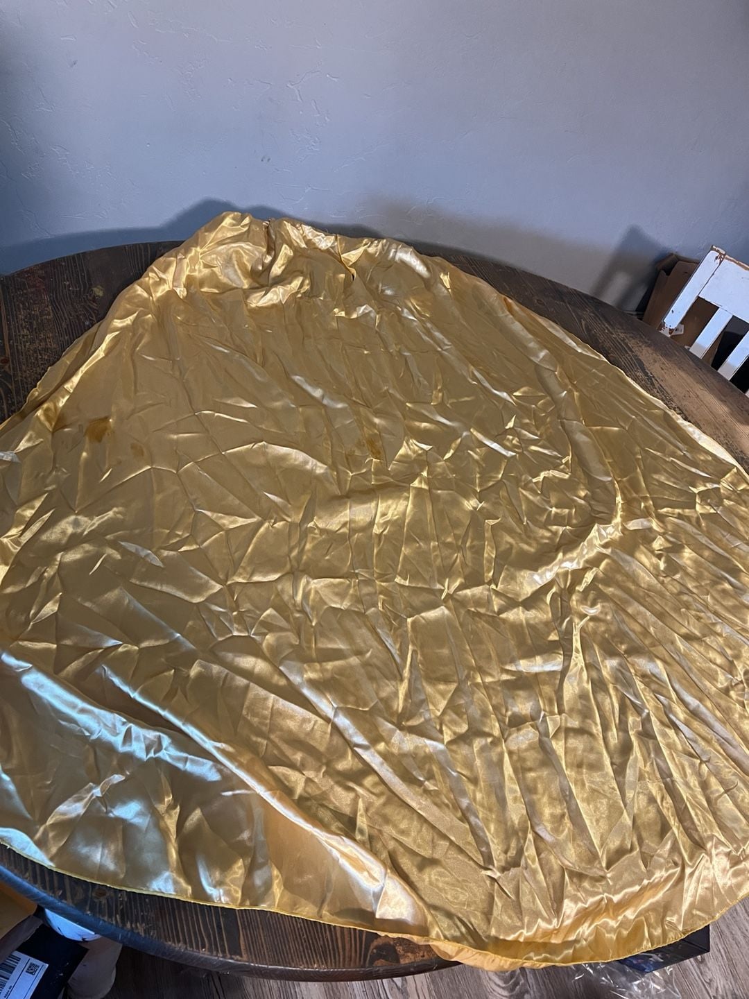 Gold and Black Egyptian Pharaoh King Costume Cape Cloak 6