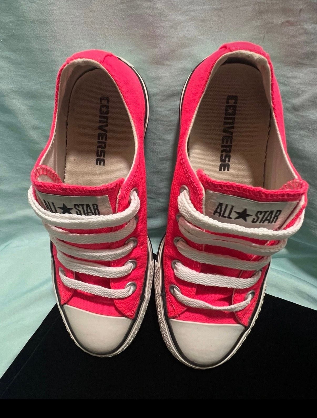 Converse All Star Low Sneakers Size 4 Pink 4