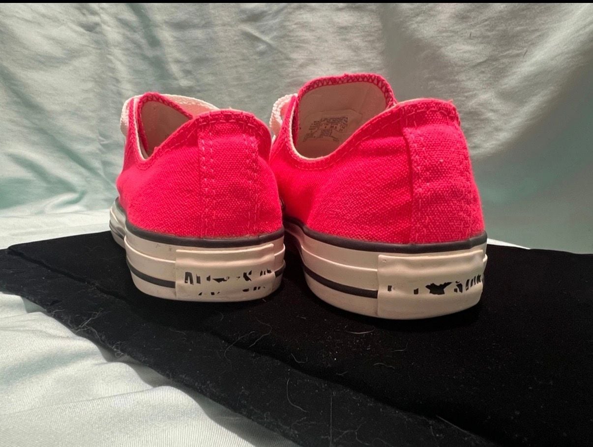 Converse All Star Low Sneakers Size 4 Pink 5