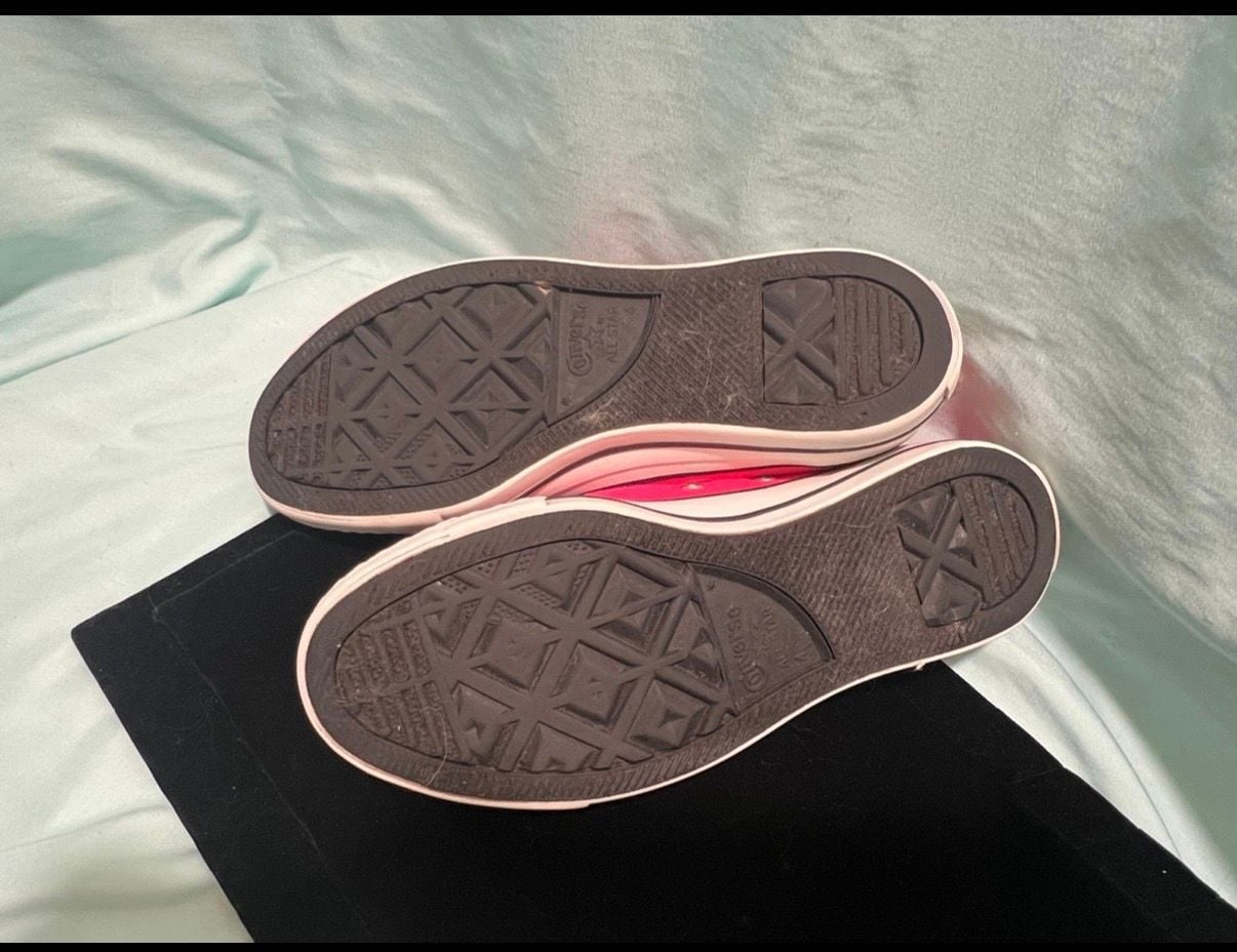Converse All Star Low Sneakers Size 4 Pink 6