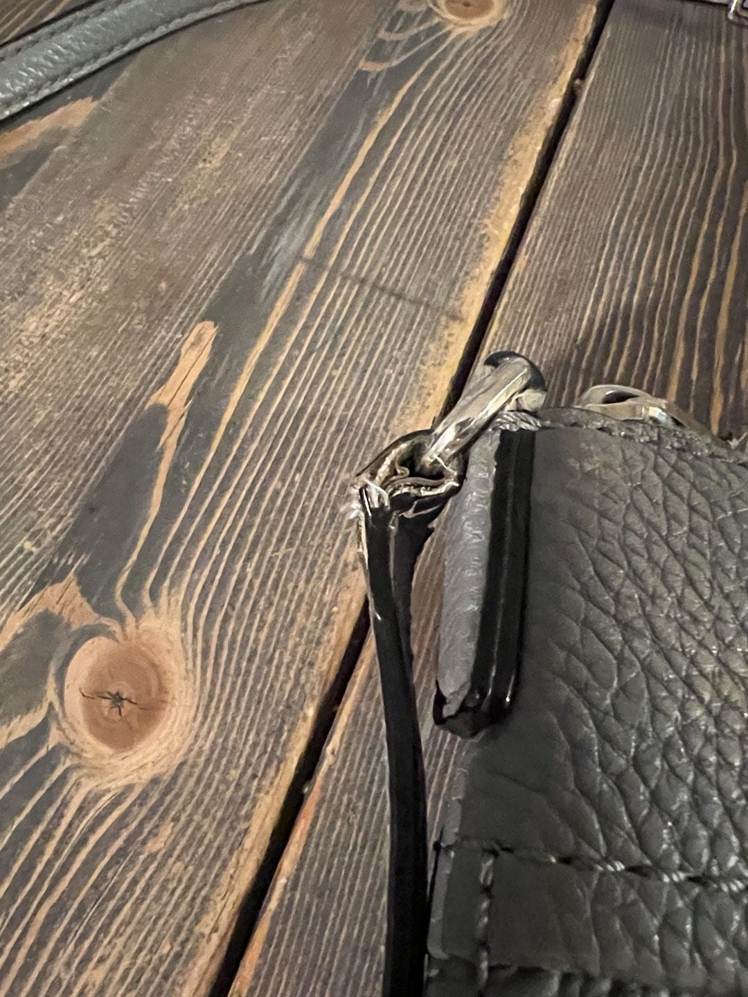 Kate Spade Gray Leather Crossbody Bag 9