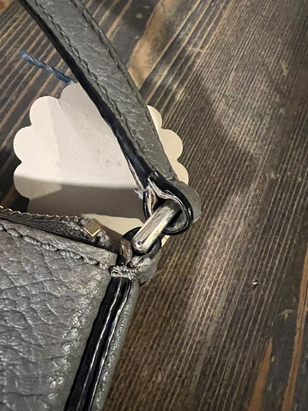 Kate Spade Gray Leather Crossbody Bag 10