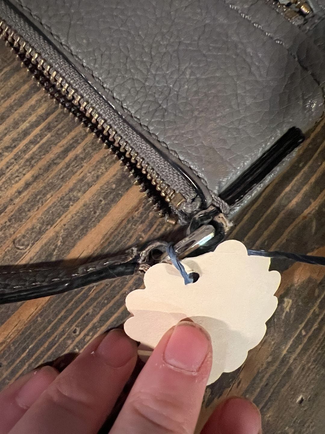 Kate Spade Gray Leather Crossbody Bag 12