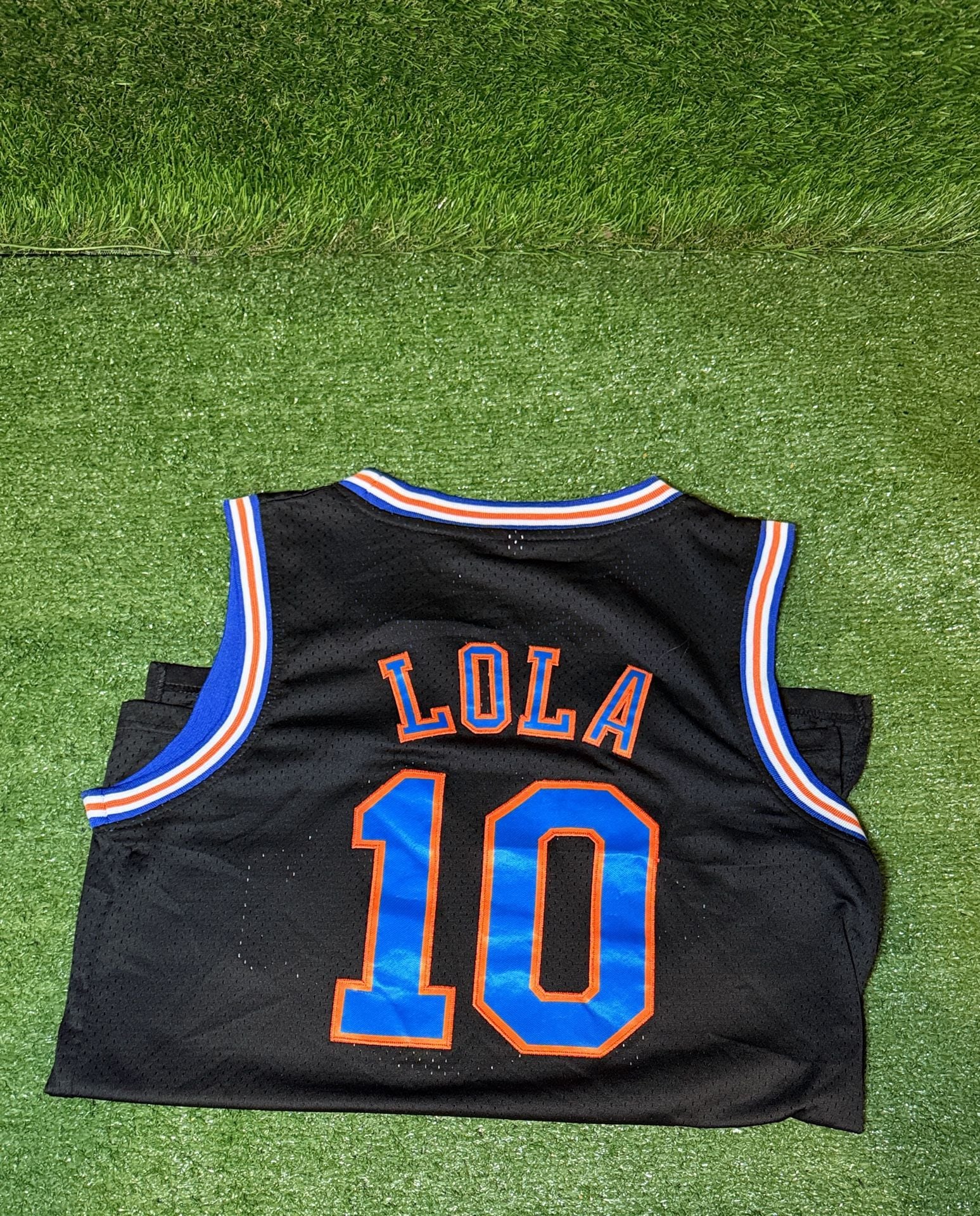 Tune Squad Lola 10 Basketball Jersey Size S Black 3