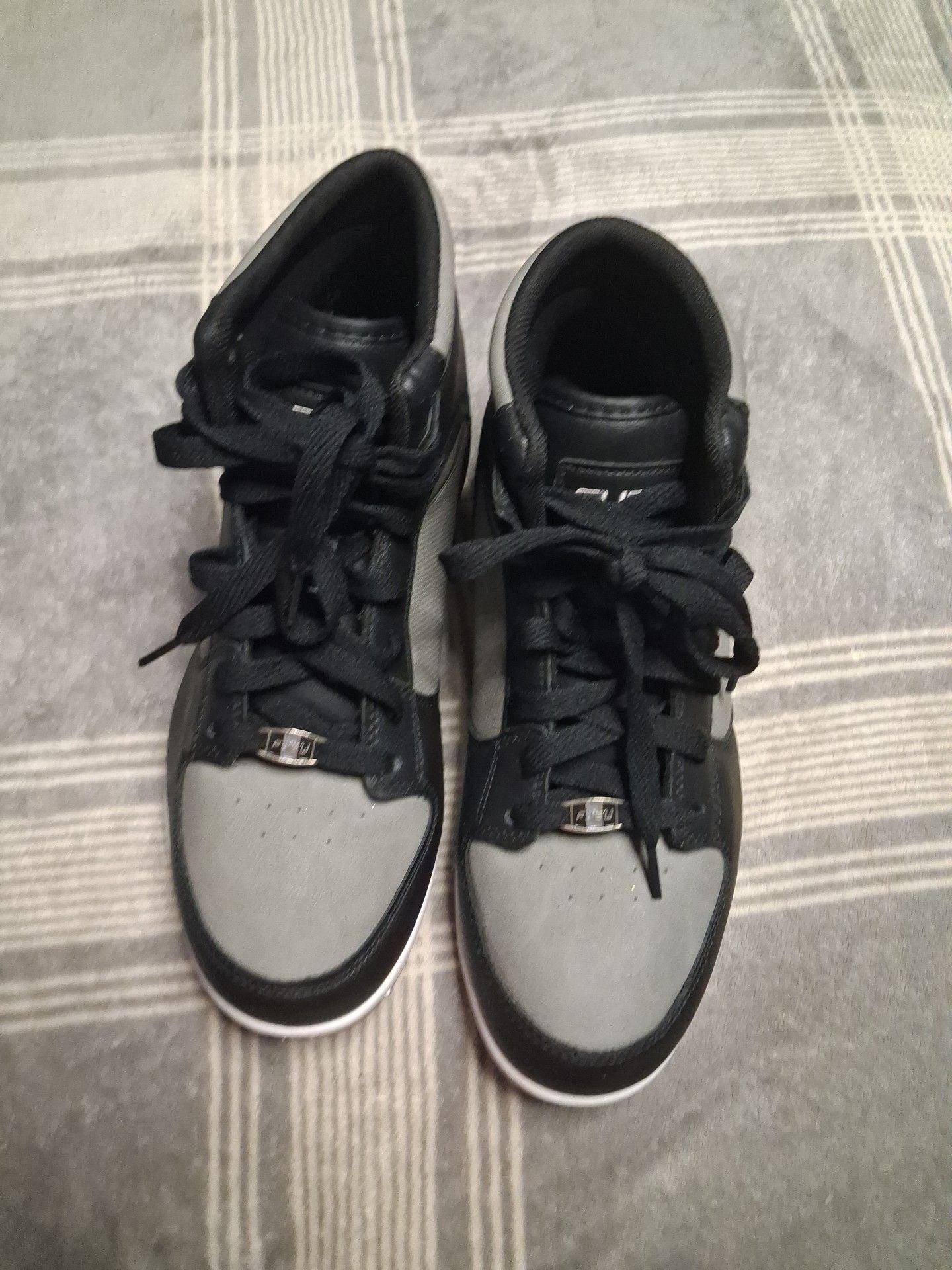 FUBU Black Gray High Top Sneakers 3