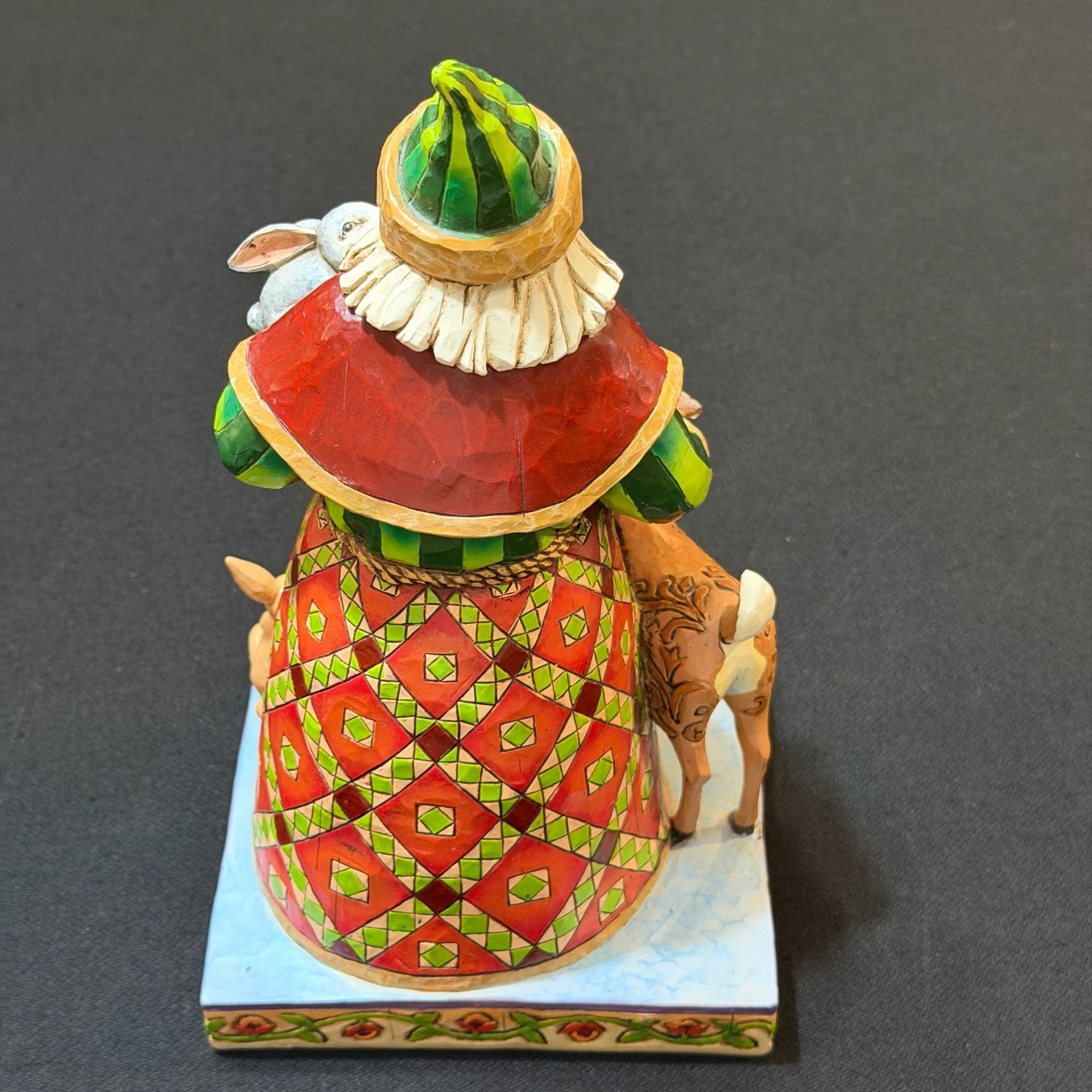 Jim Shore Heartwood Creek Woodland Christmas Santa Figurine 2006 7