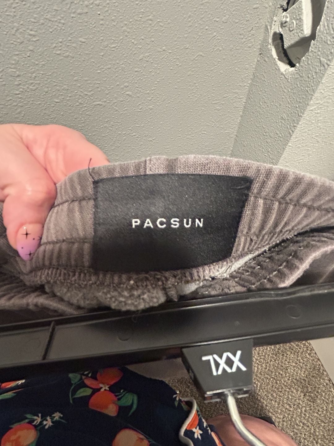 PacSun Sweatpants Size small Charcoal Gray Drawstring Joggers 6