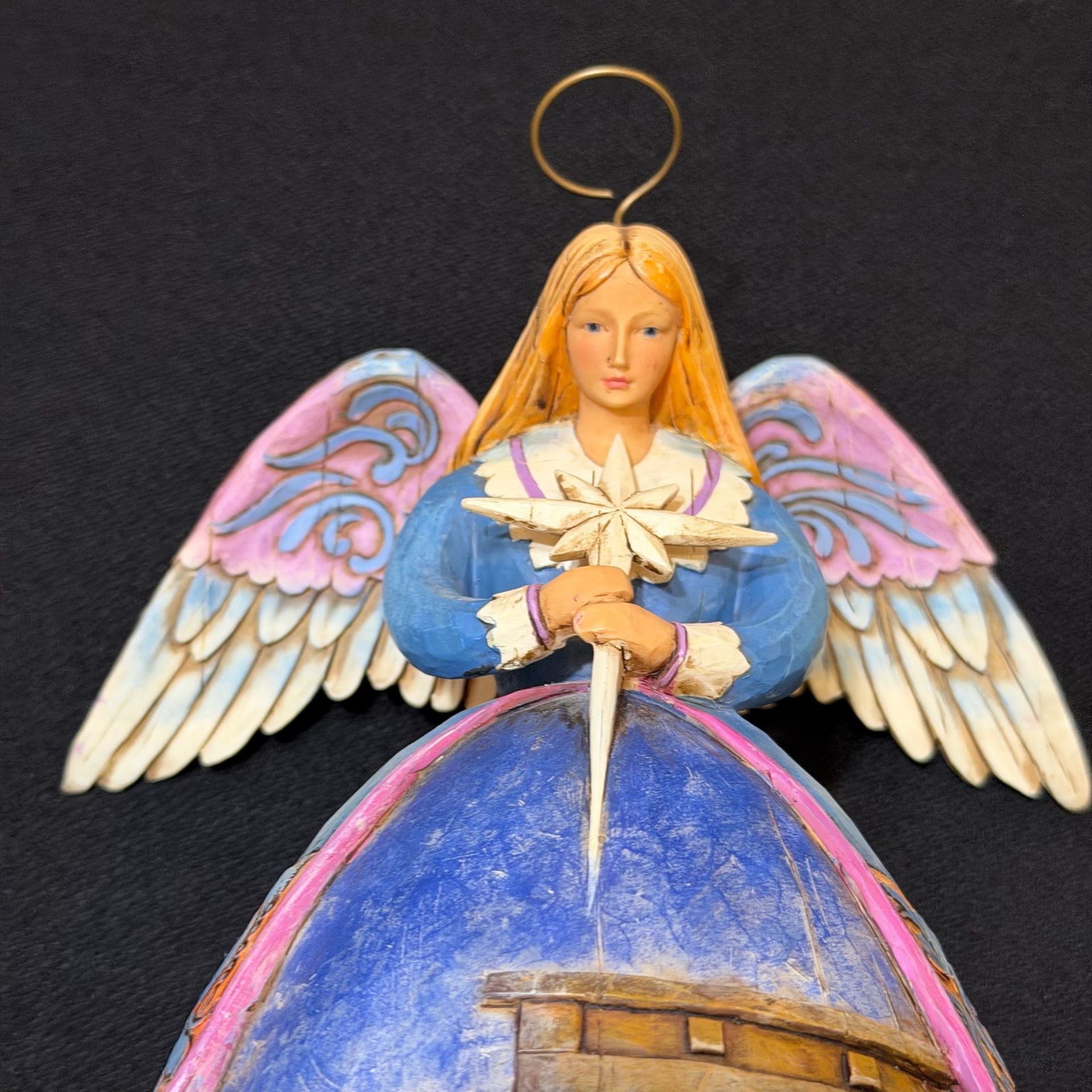 Jim Shore Heartwood Creek “A Star Shall Guide Us” Nativity Angel Figurine 8