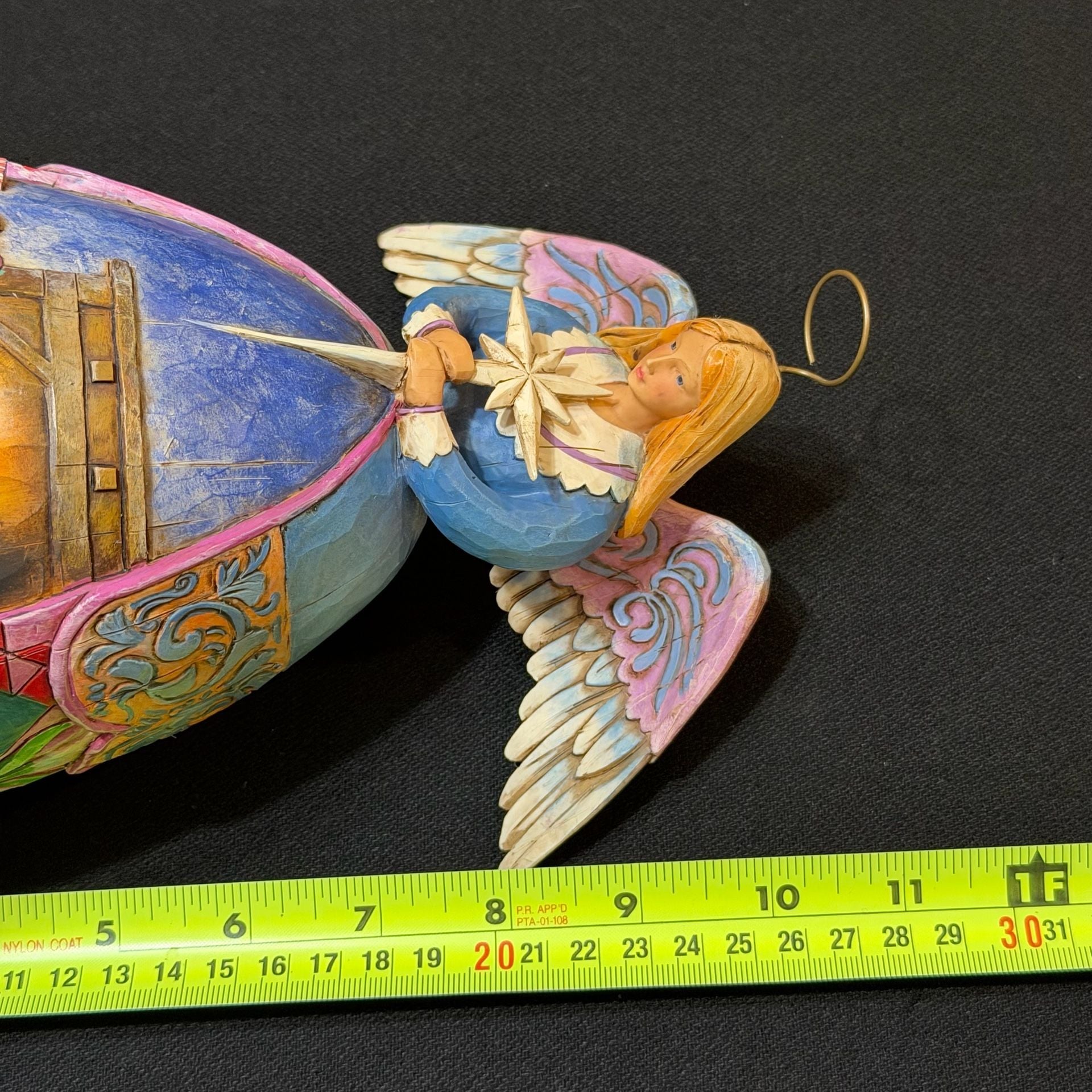 Jim Shore Heartwood Creek “A Star Shall Guide Us” Nativity Angel Figurine 11