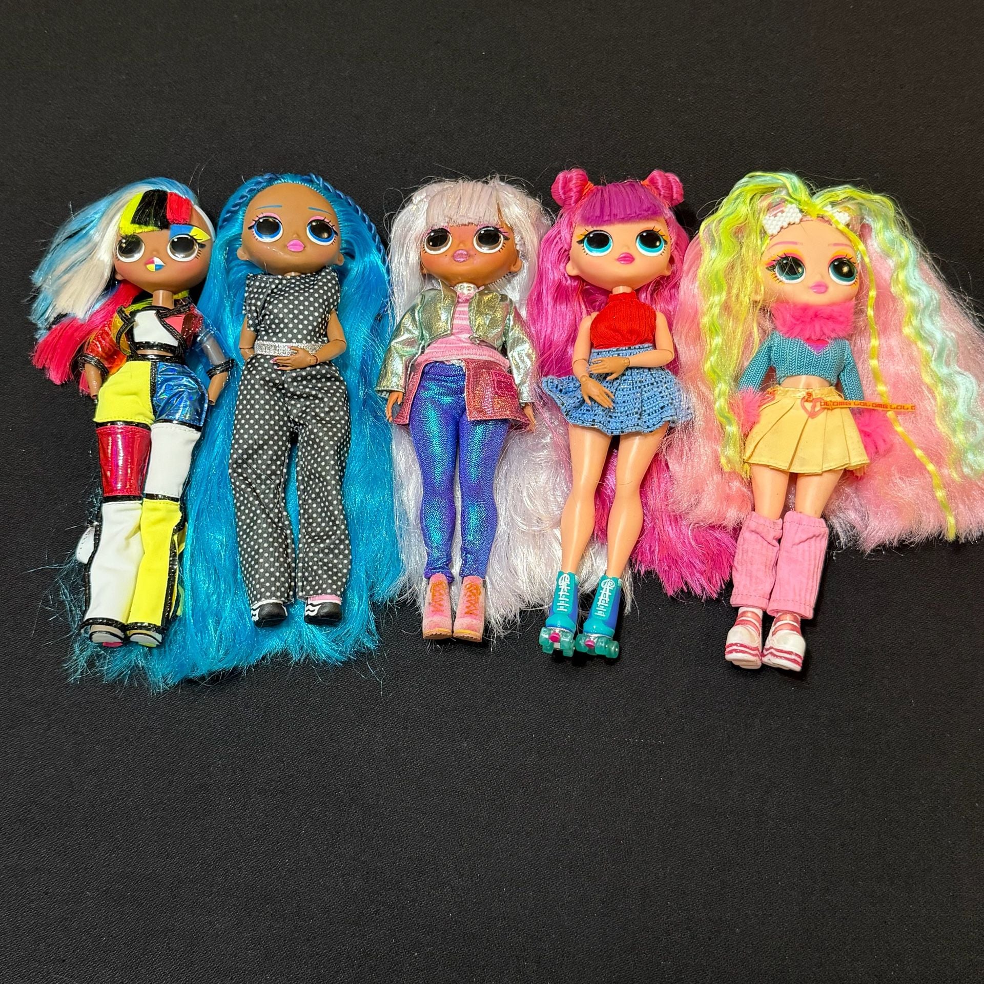 Lot Of 5 LOL Surprise OMG Fashion Dolls 10 Inch 1