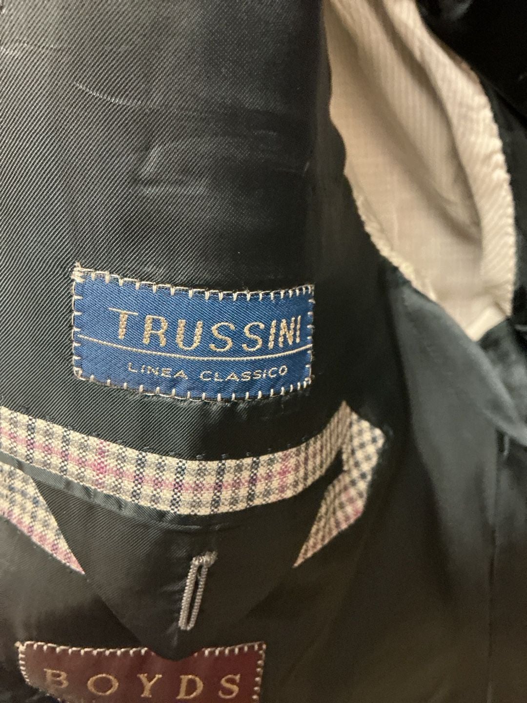 Trussini Linea Classico Wool Sport Coat Size 62 3