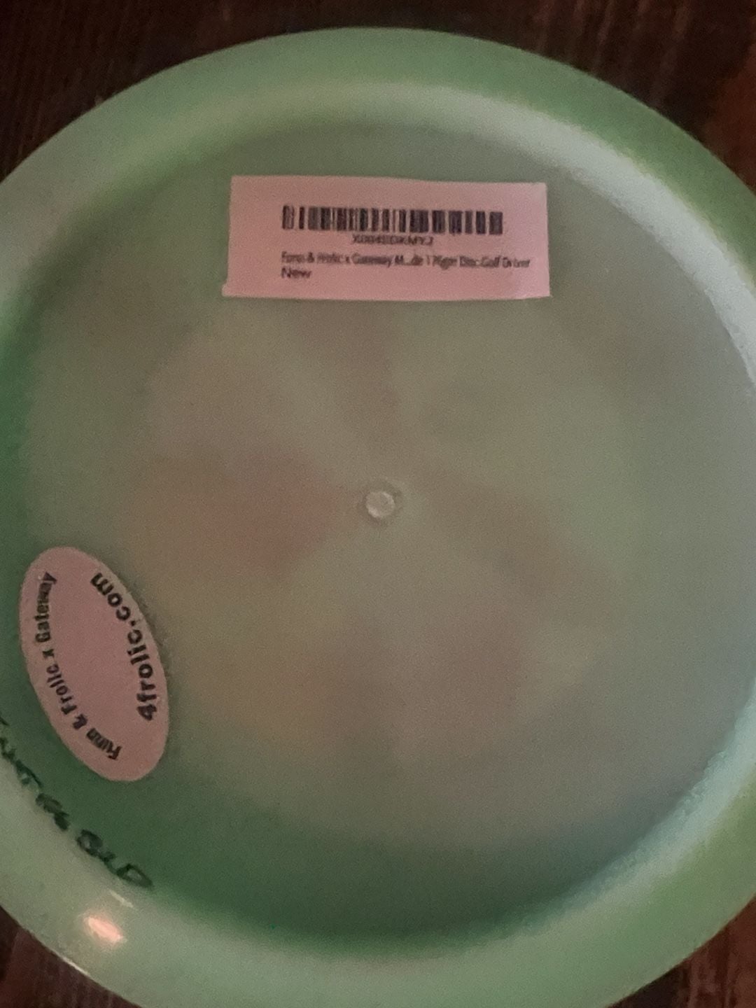 Funn & Frolic x Gateway Muddy River Disc Golf Driver 176g Glow 2