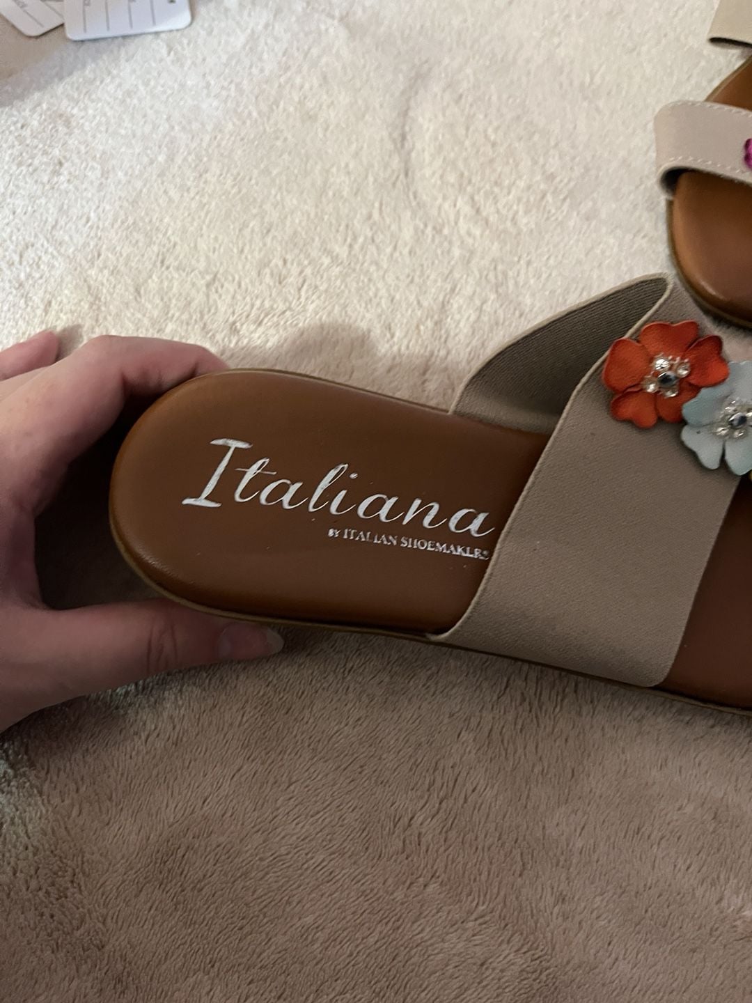 Italiana by Italian Shoemakers Women's Julliet Wedge Sandals 11M ..., 3