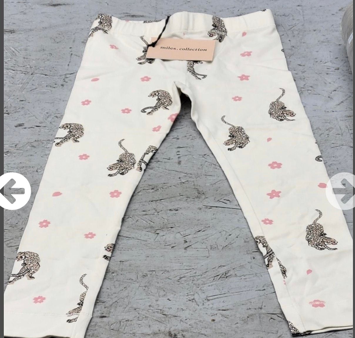 Miles The Label Leopards On Birch Leggings 2