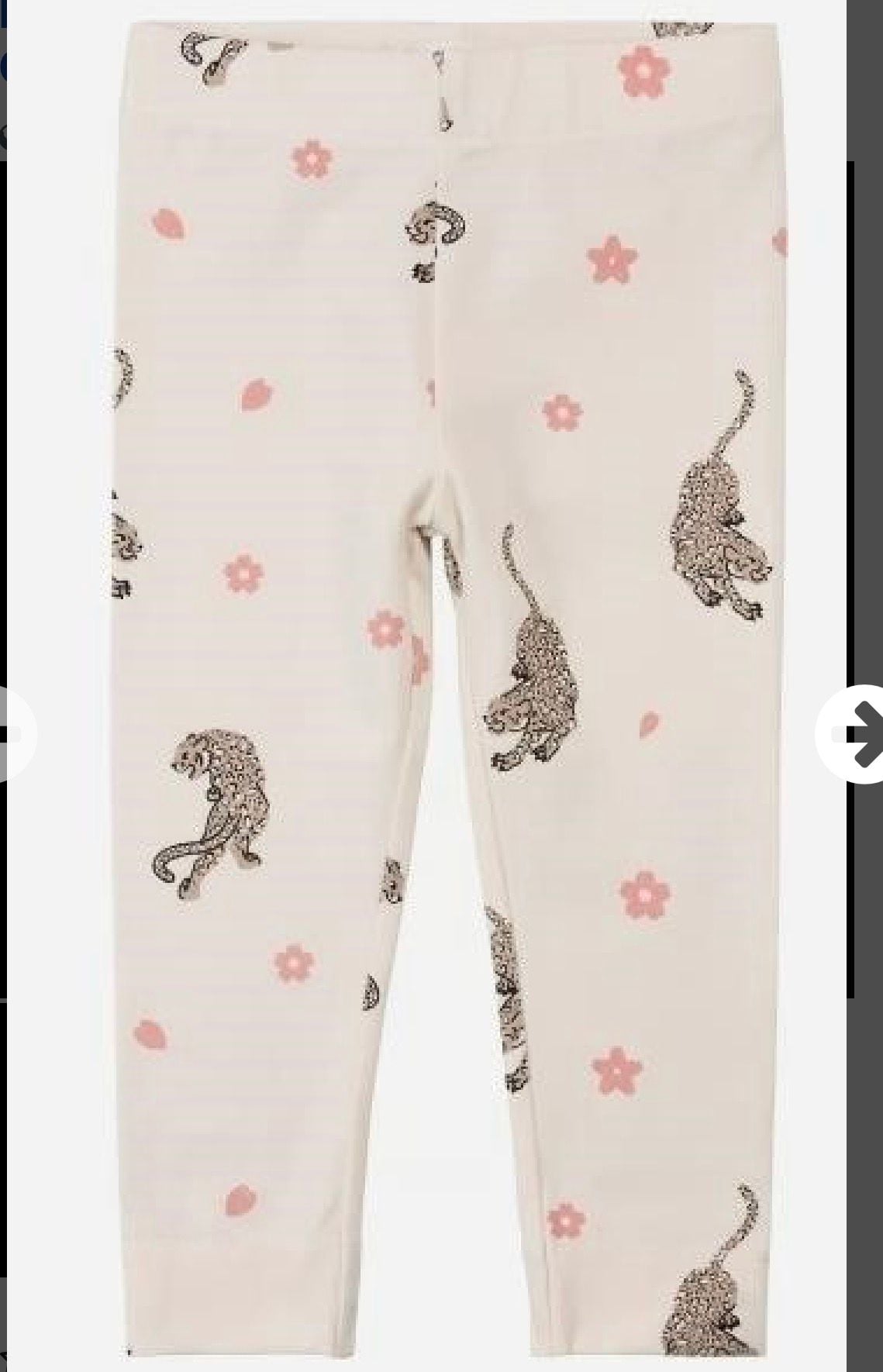 Miles The Label Leopards On Birch Leggings 3