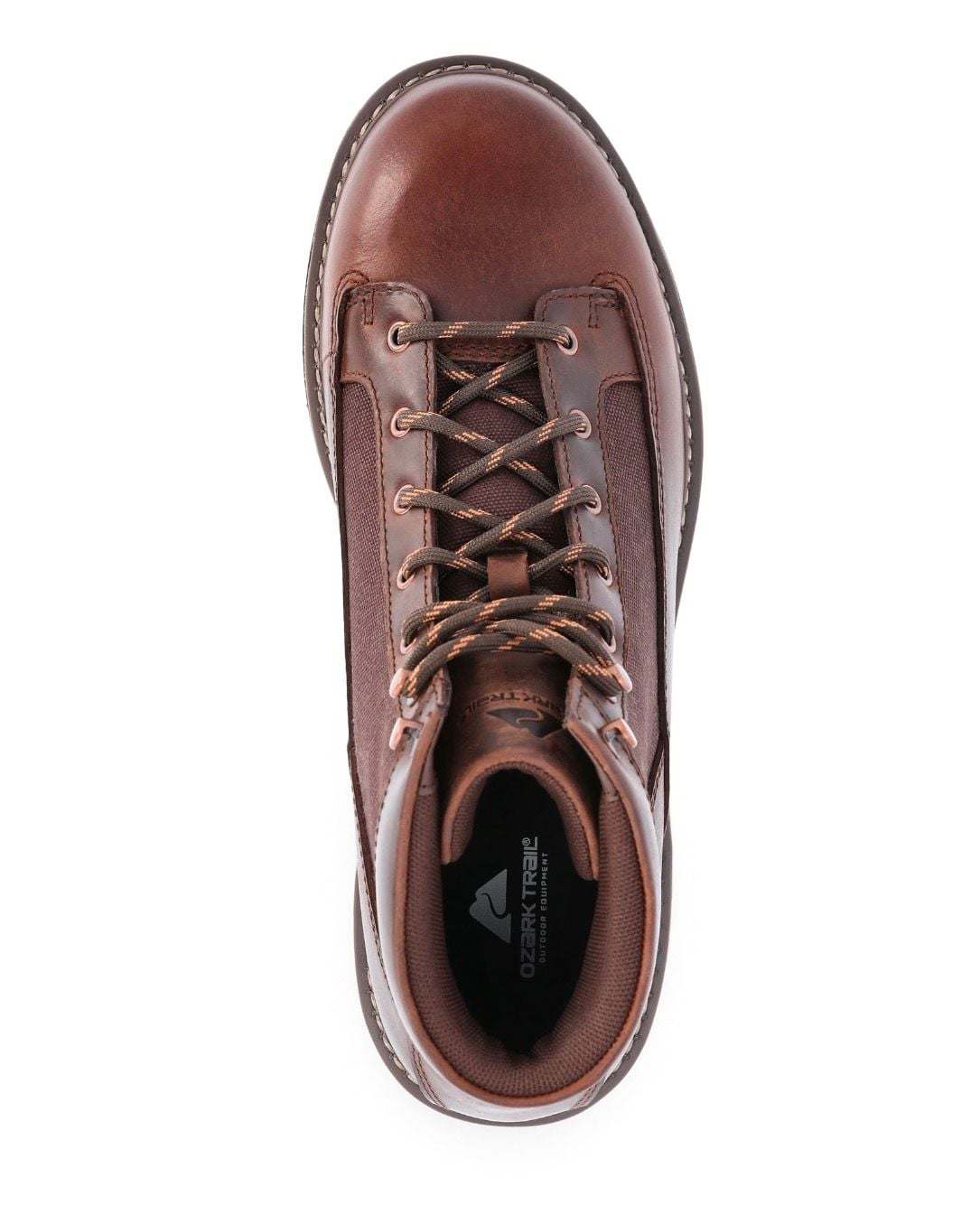 Ozark Trail OT Roofer Boot Size 9.5 Dark Brown Leather 4