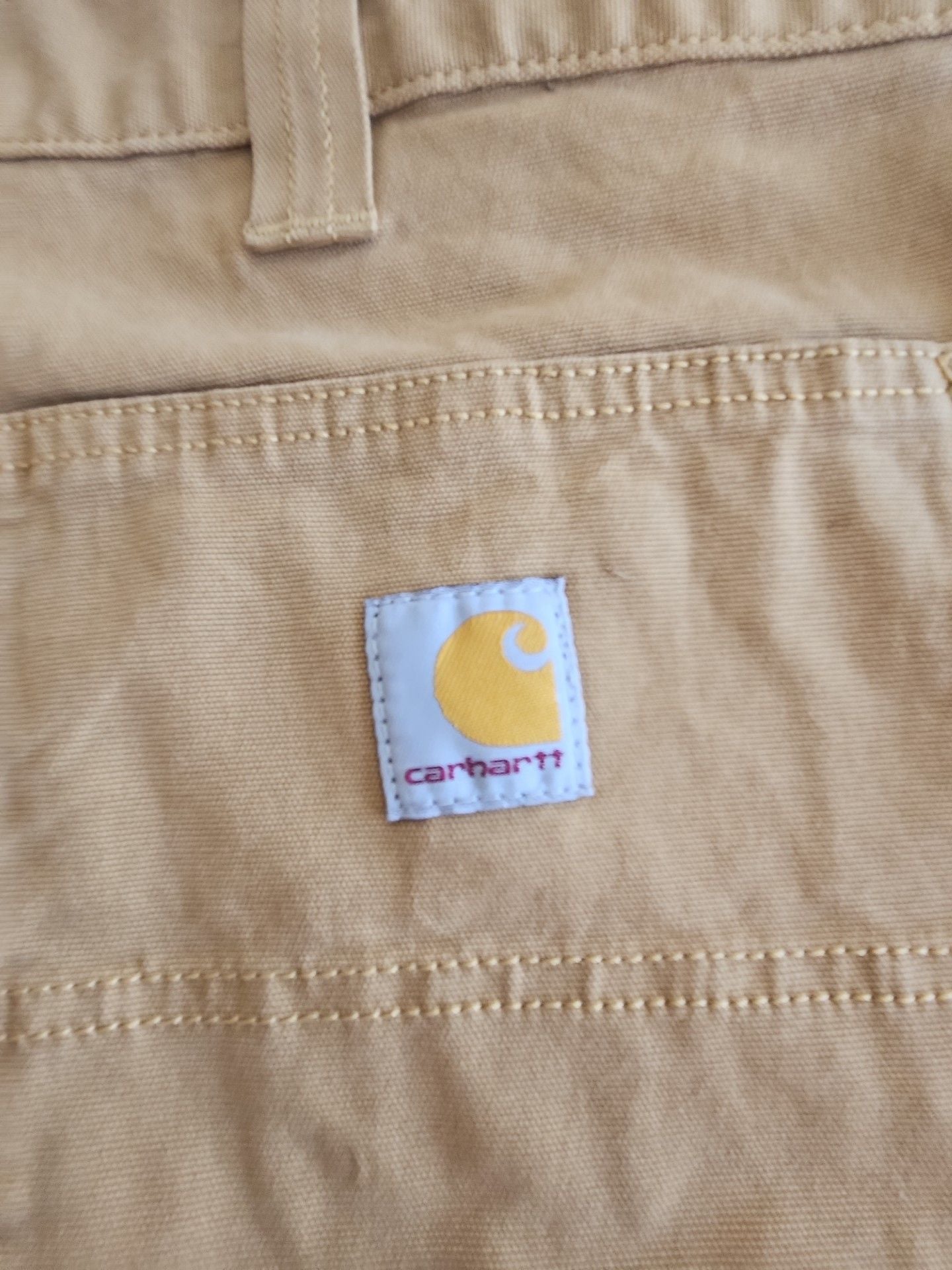 Carhartt Rugged Flex Relaxed Fit Canvas Work Short Size 38 Brown 6