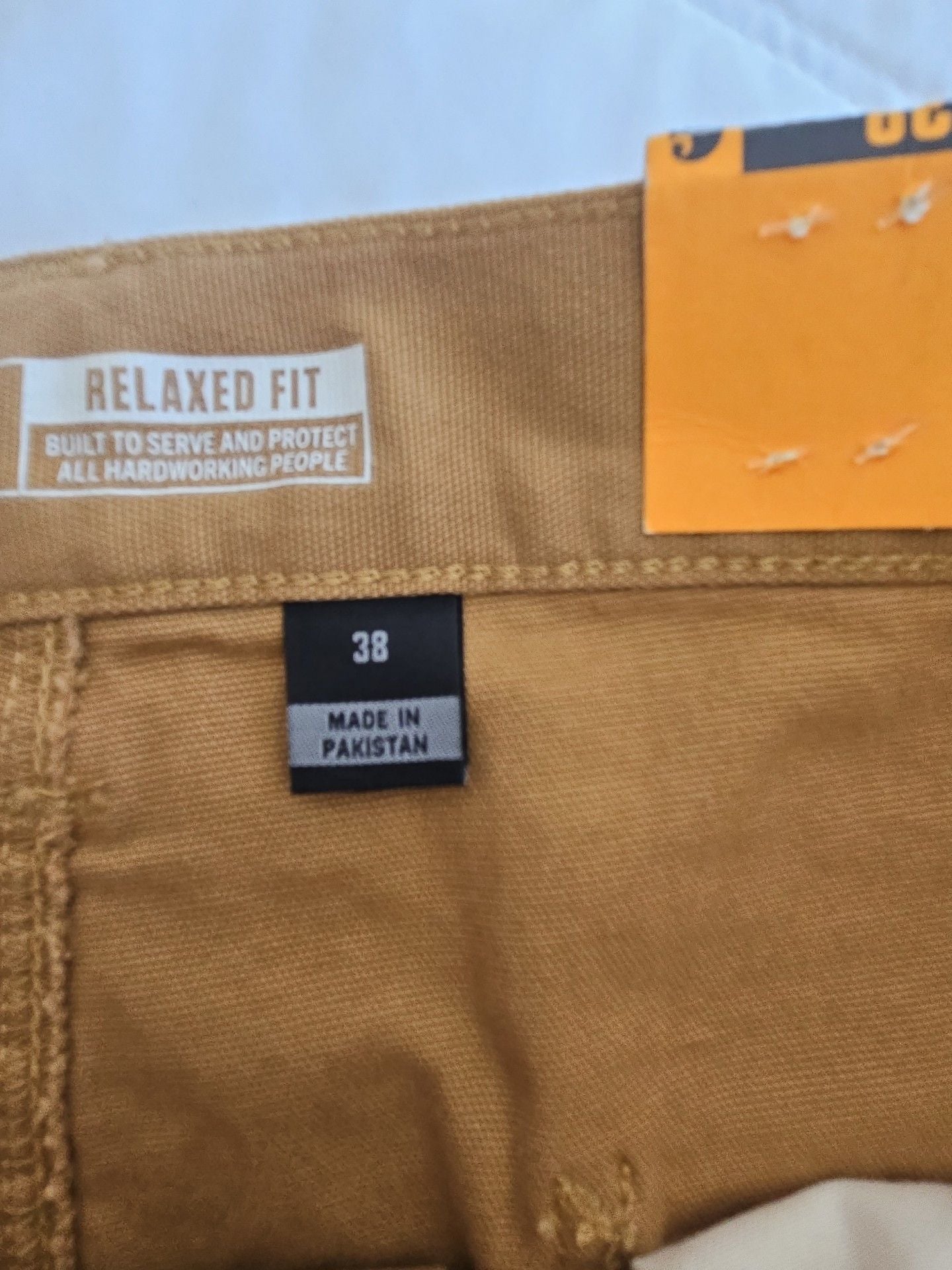 Carhartt Rugged Flex Relaxed Fit Canvas Work Short Size 38 Brown 8