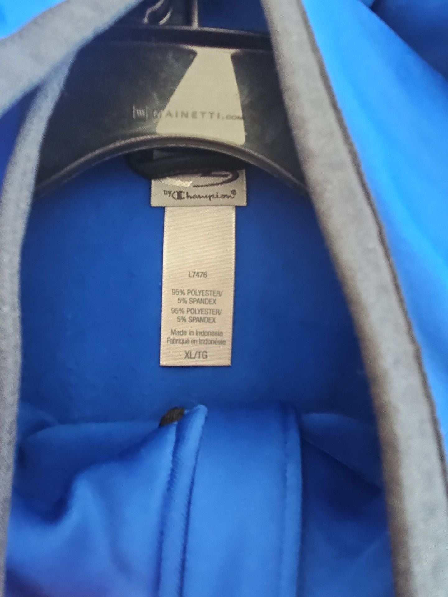 C9 by Champion Jacket Size XL Blue Full Zip Hooded Athletic 4