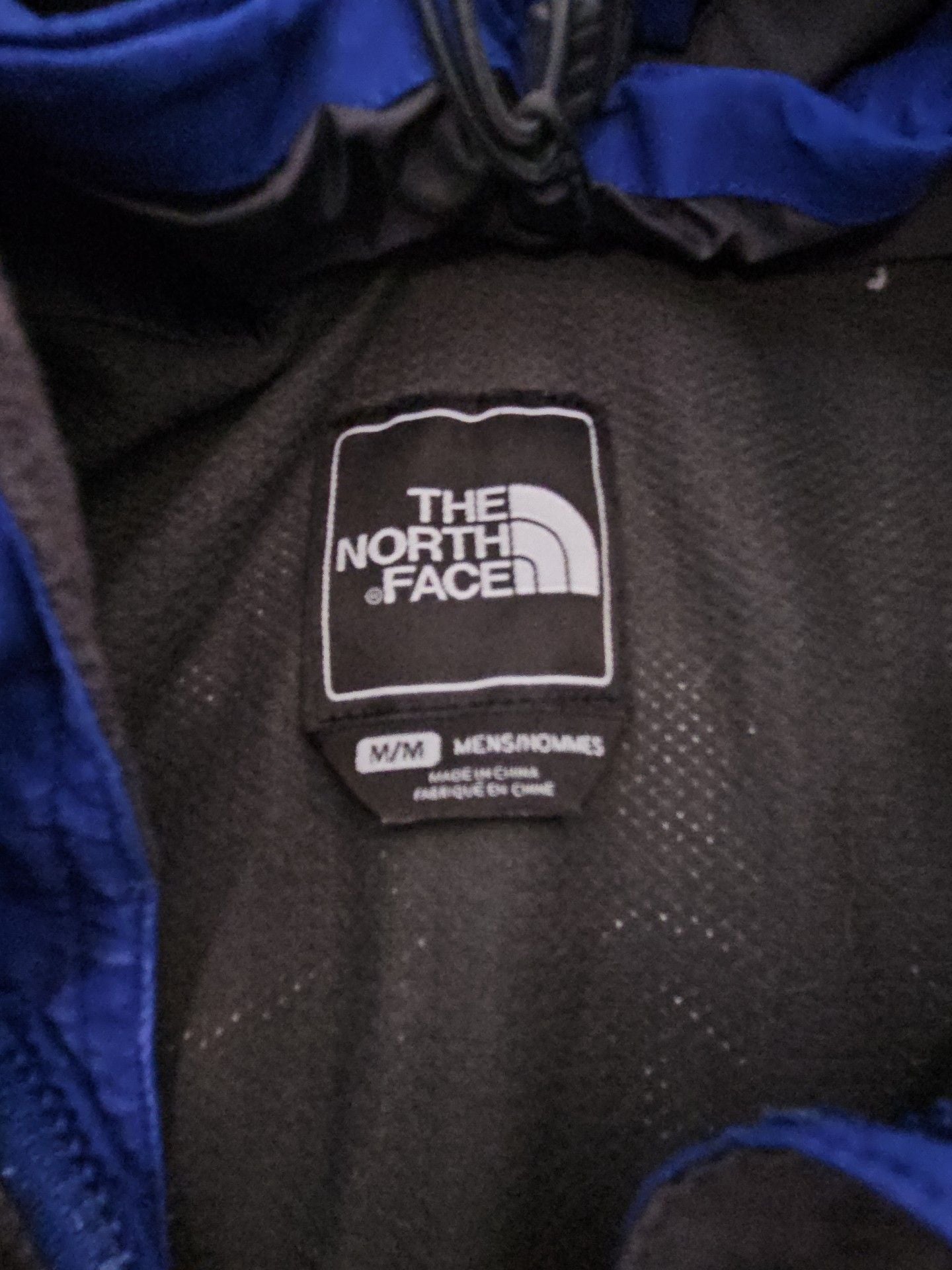 The North Face Hyvent Jacket Size M Blue Gray Hooded 4