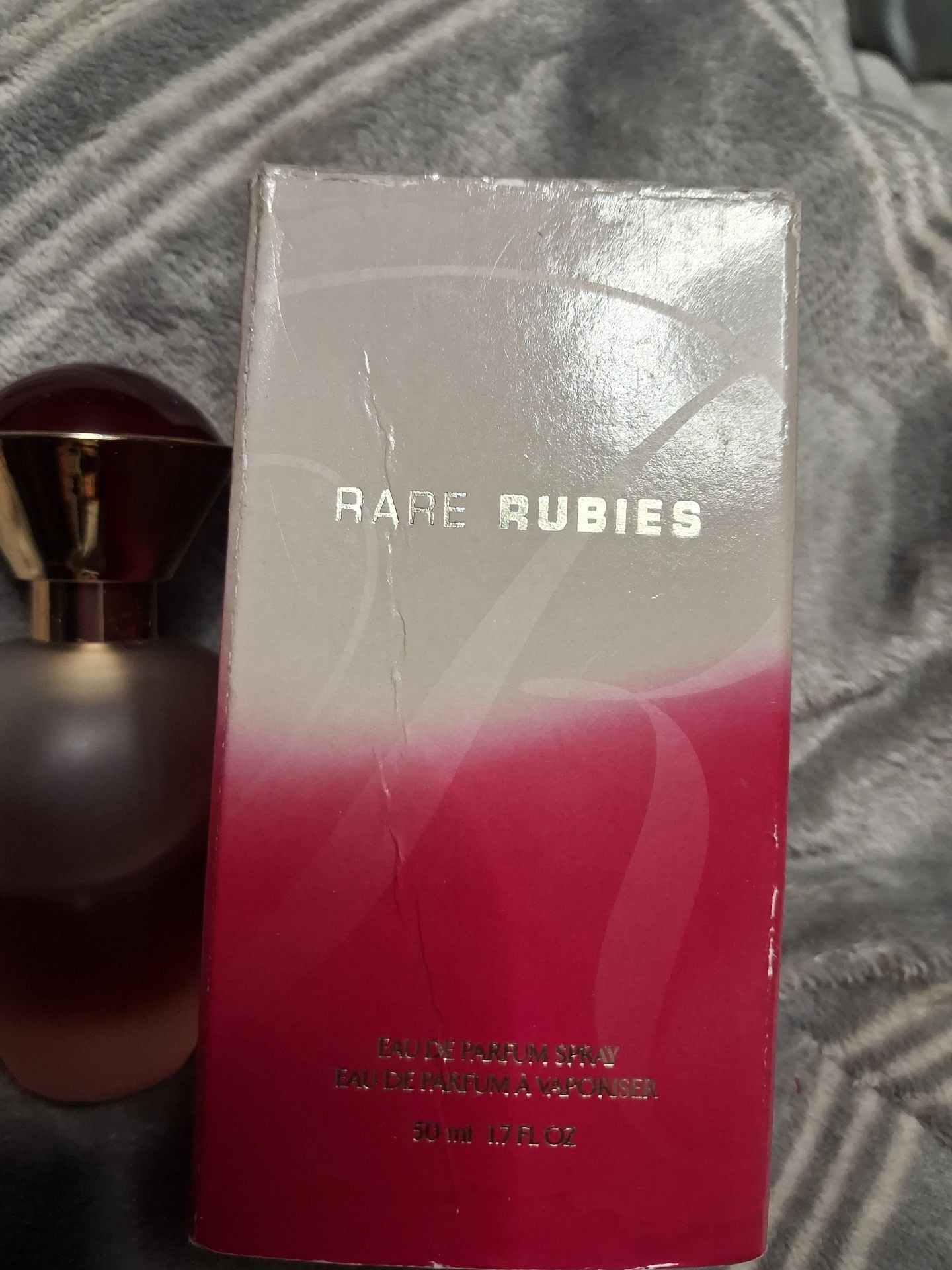 Vintage 2002 Avon Rare Rubies Eau de Parfum Spray 1.7 oz / 50ml 75% Full w/Box 11