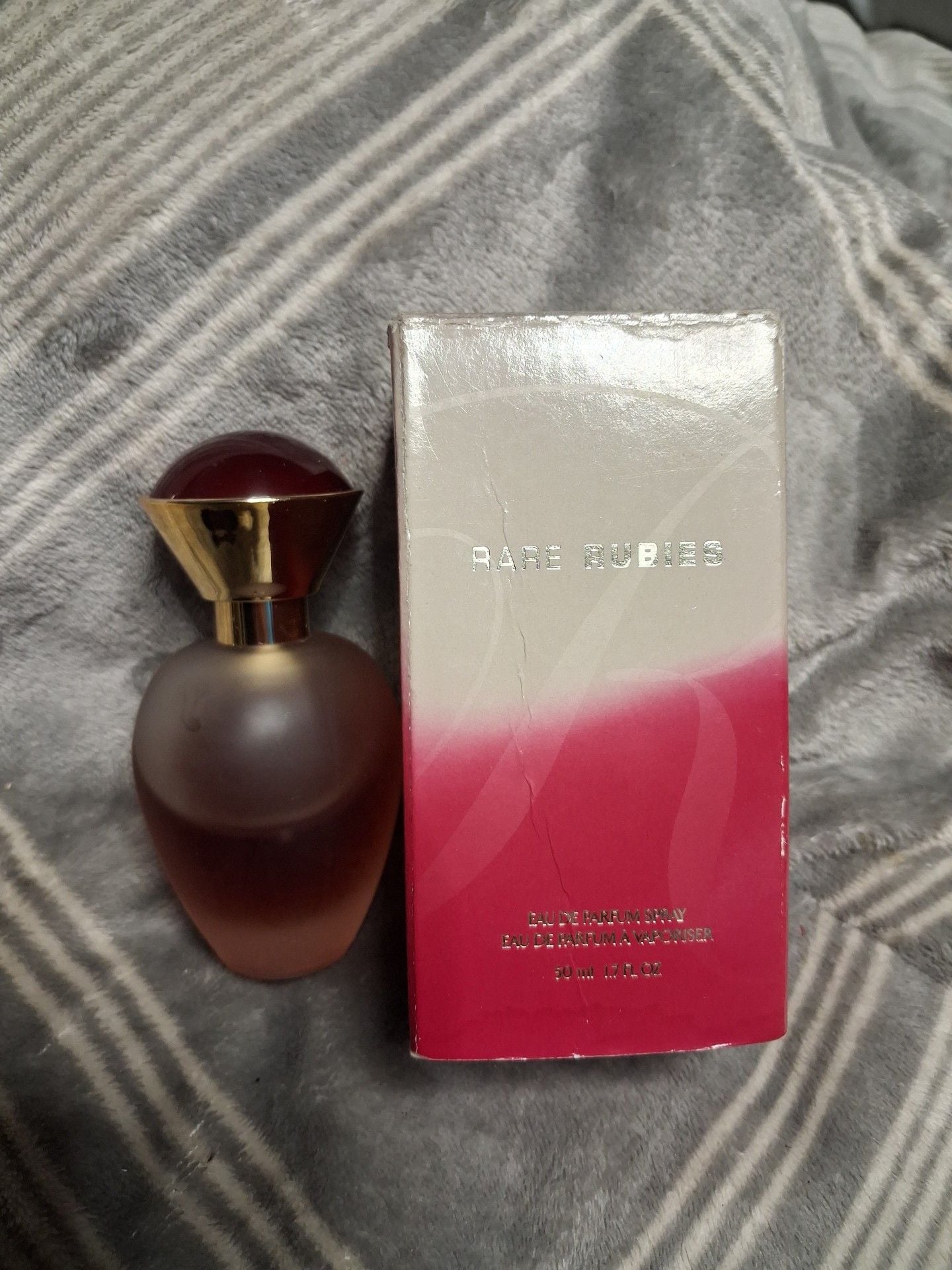 Vintage 2002 Avon Rare Rubies Eau de Parfum Spray 1.7 oz / 50ml 75% Full w/Box 12