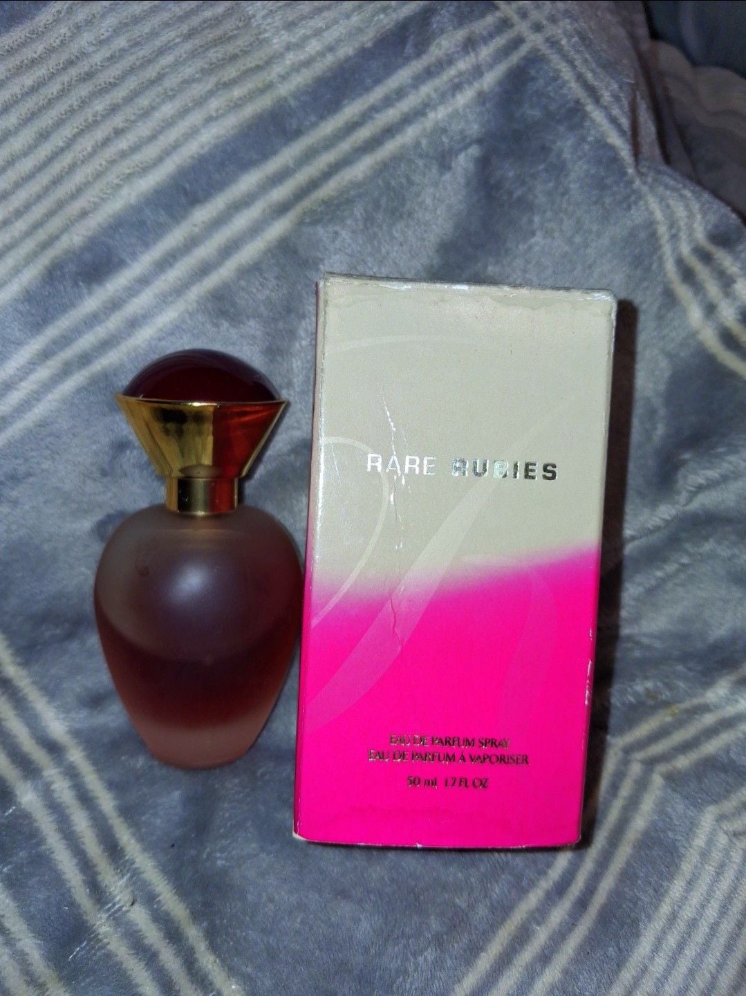 Vintage 2002 Avon Rare Rubies Eau de Parfum Spray 1.7 oz / 50ml 75% Full w/Box 14