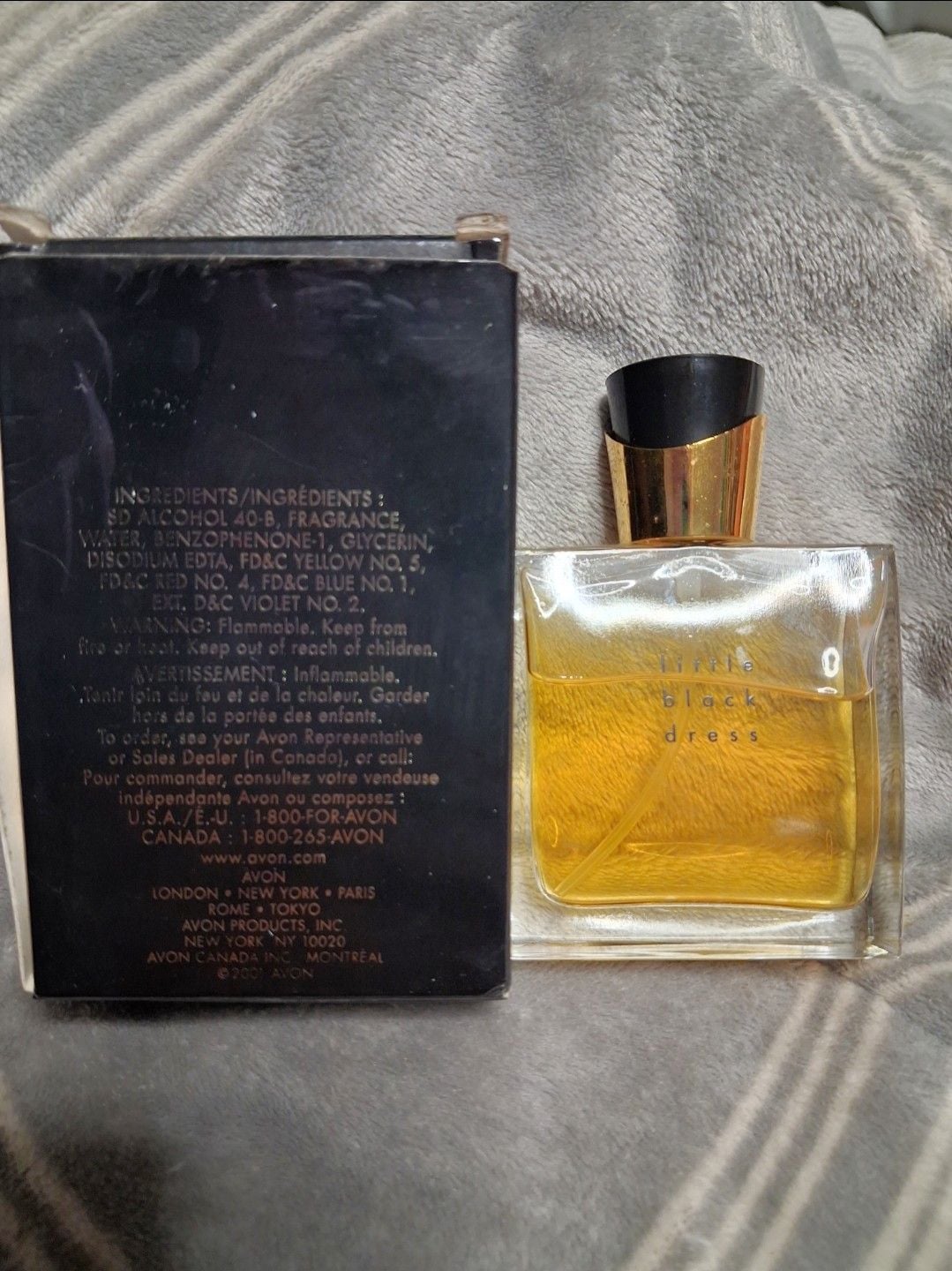 Vintage Avon Little Black Dress Eau de Parfum Spray 1.7 oz / 50ml –with Box
3