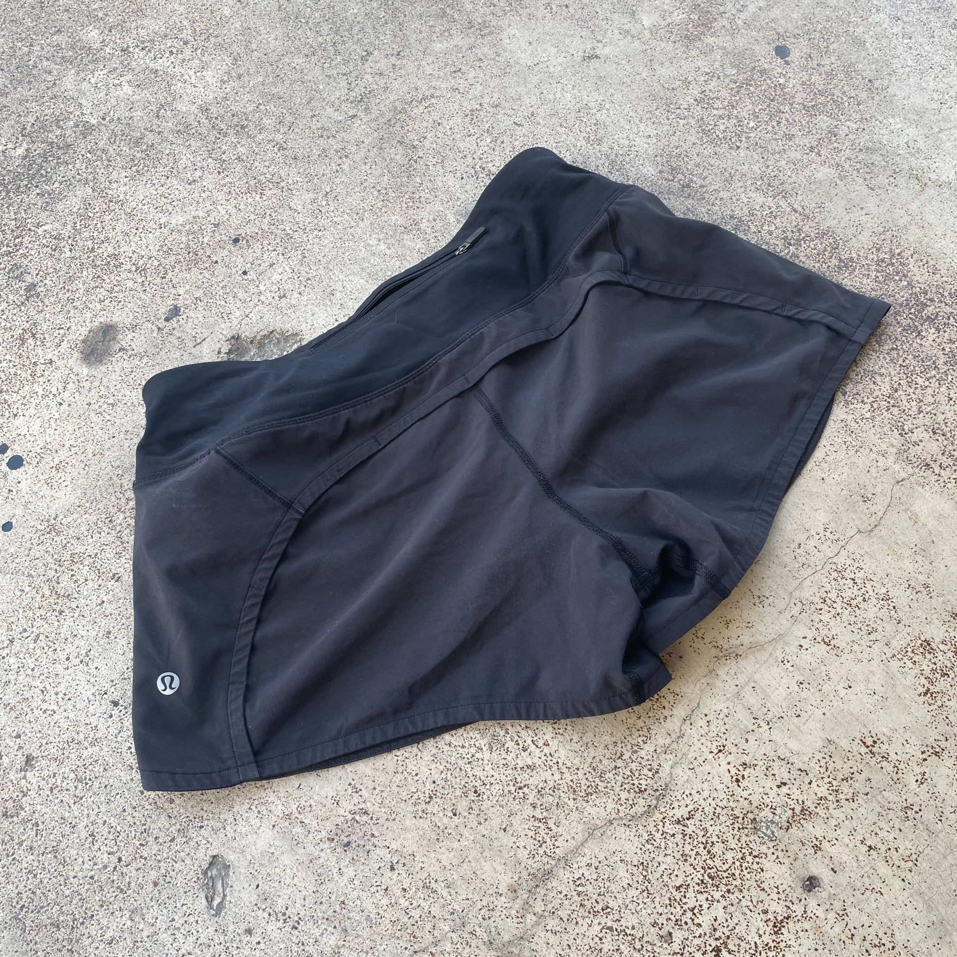 Lululemon Women's Black Athletic Shorts 1