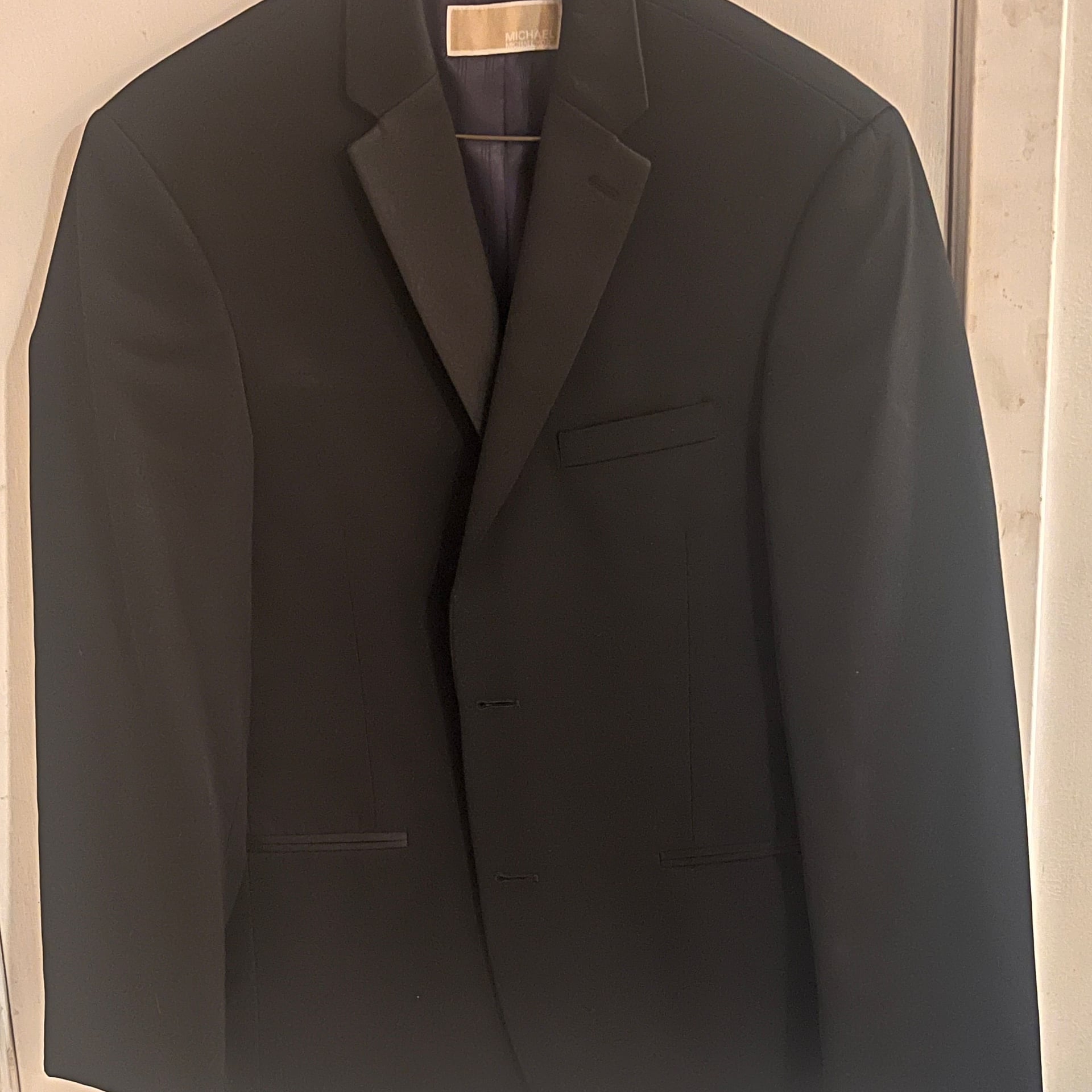 Men's Classic Black Blazer 6