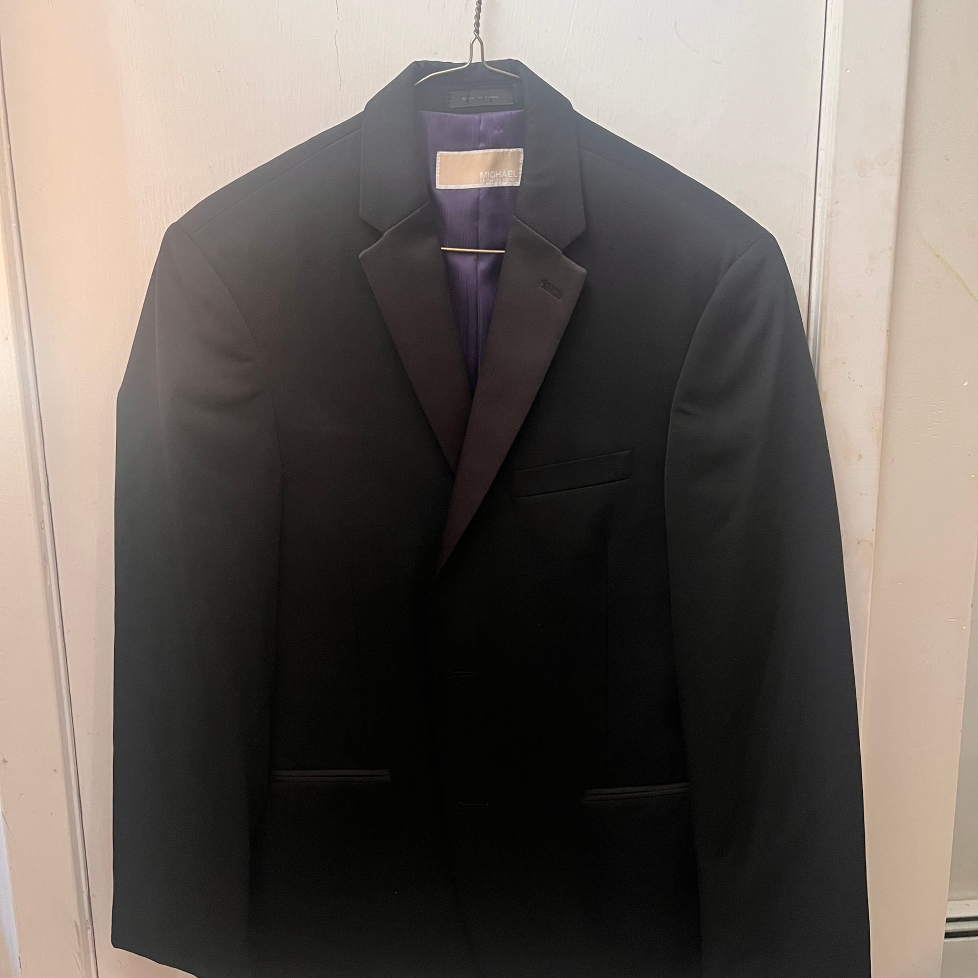 Men's Classic Black Blazer 2