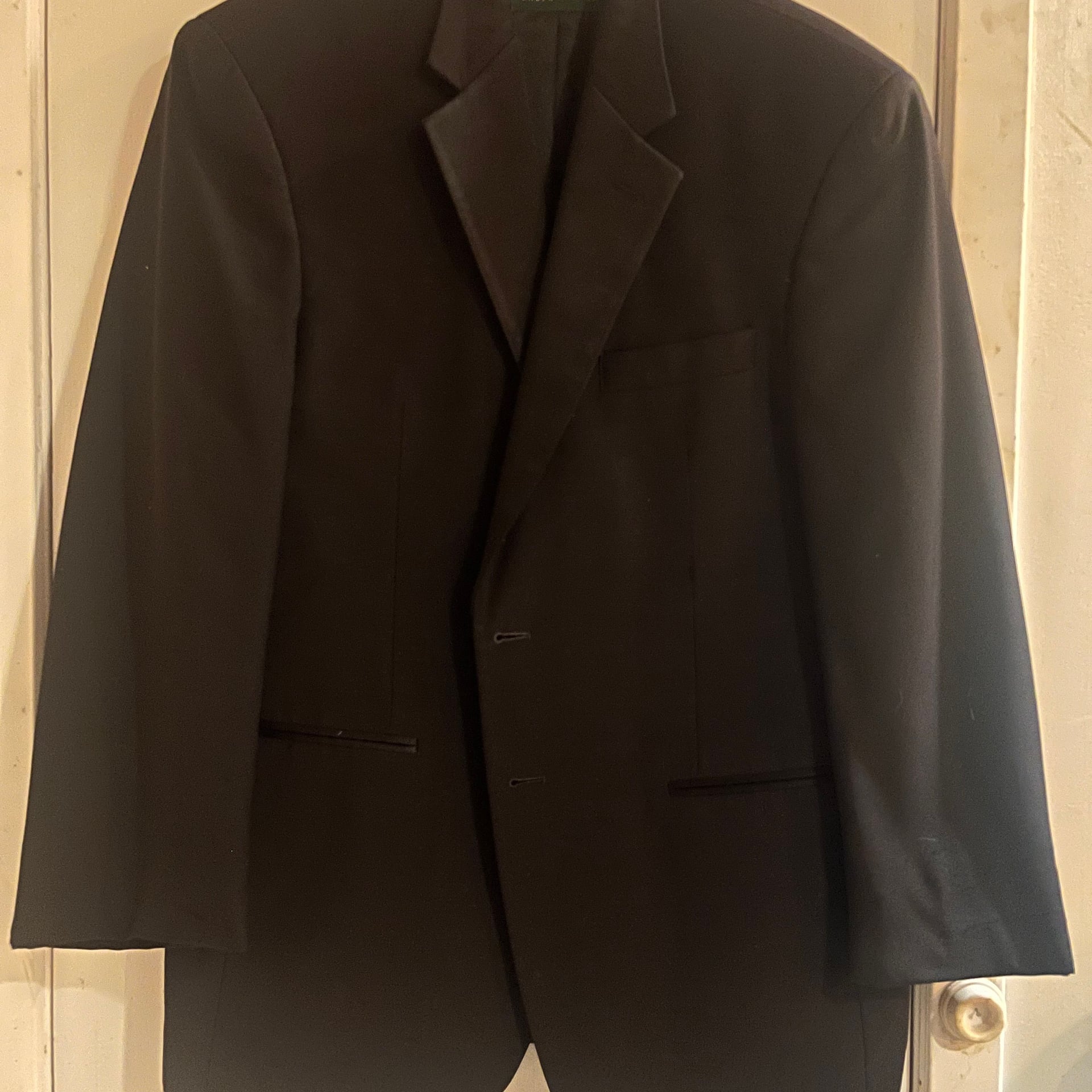 Men's Black Suit Jacket 2