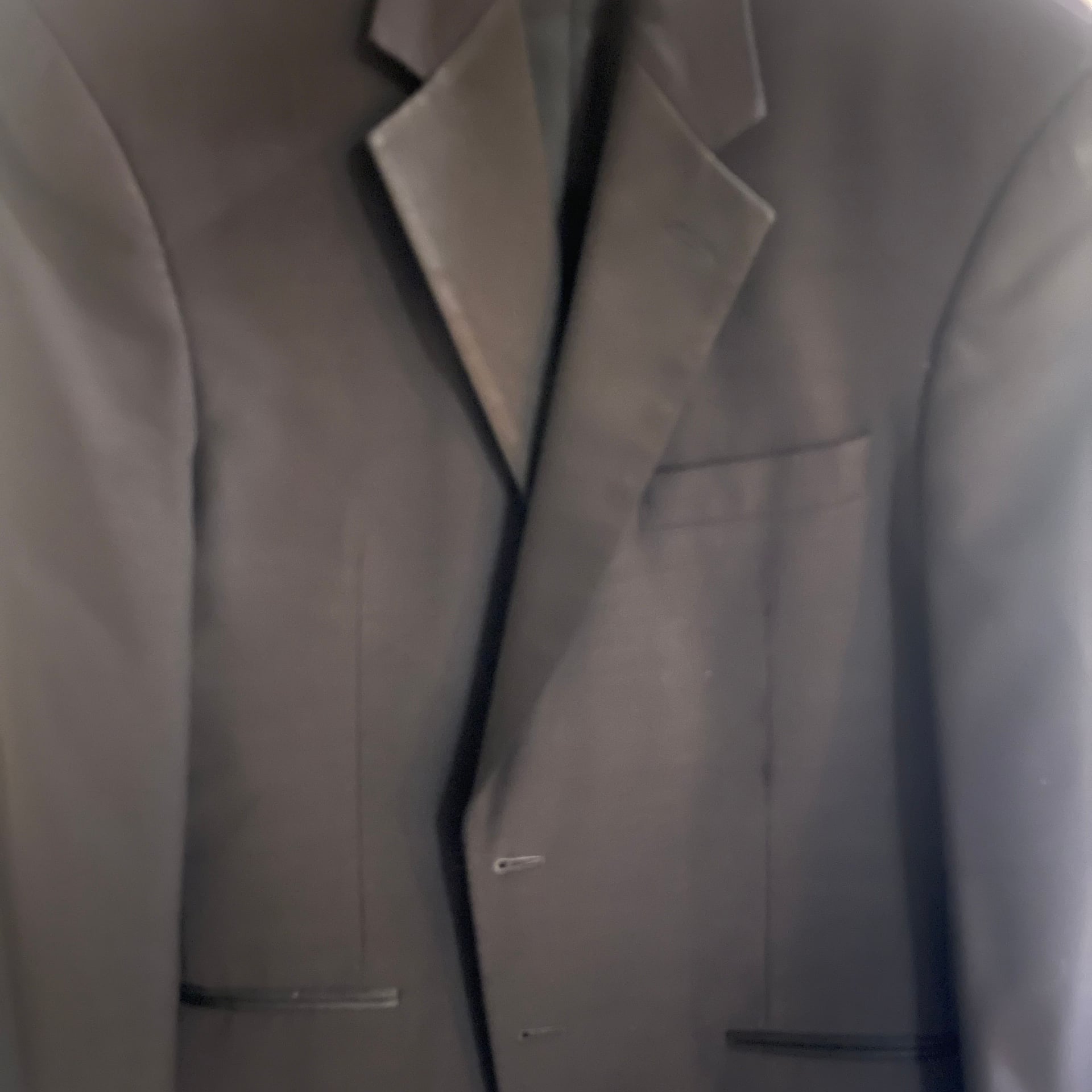 Men's Black Suit Jacket 4
