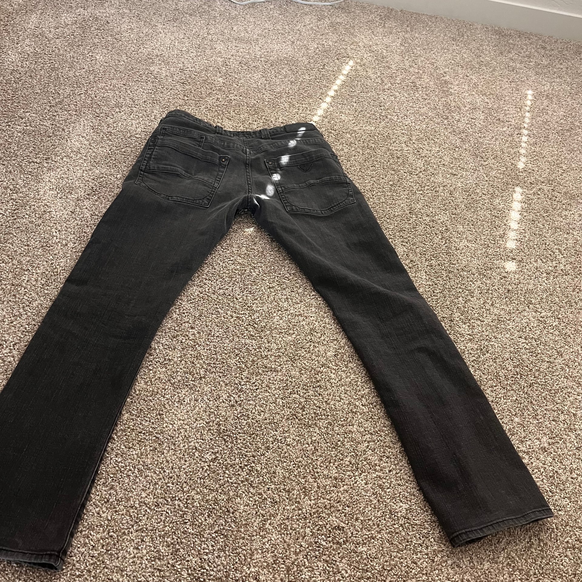 Armani Jeans Slim Fit J08 Black Denim Jeans 2