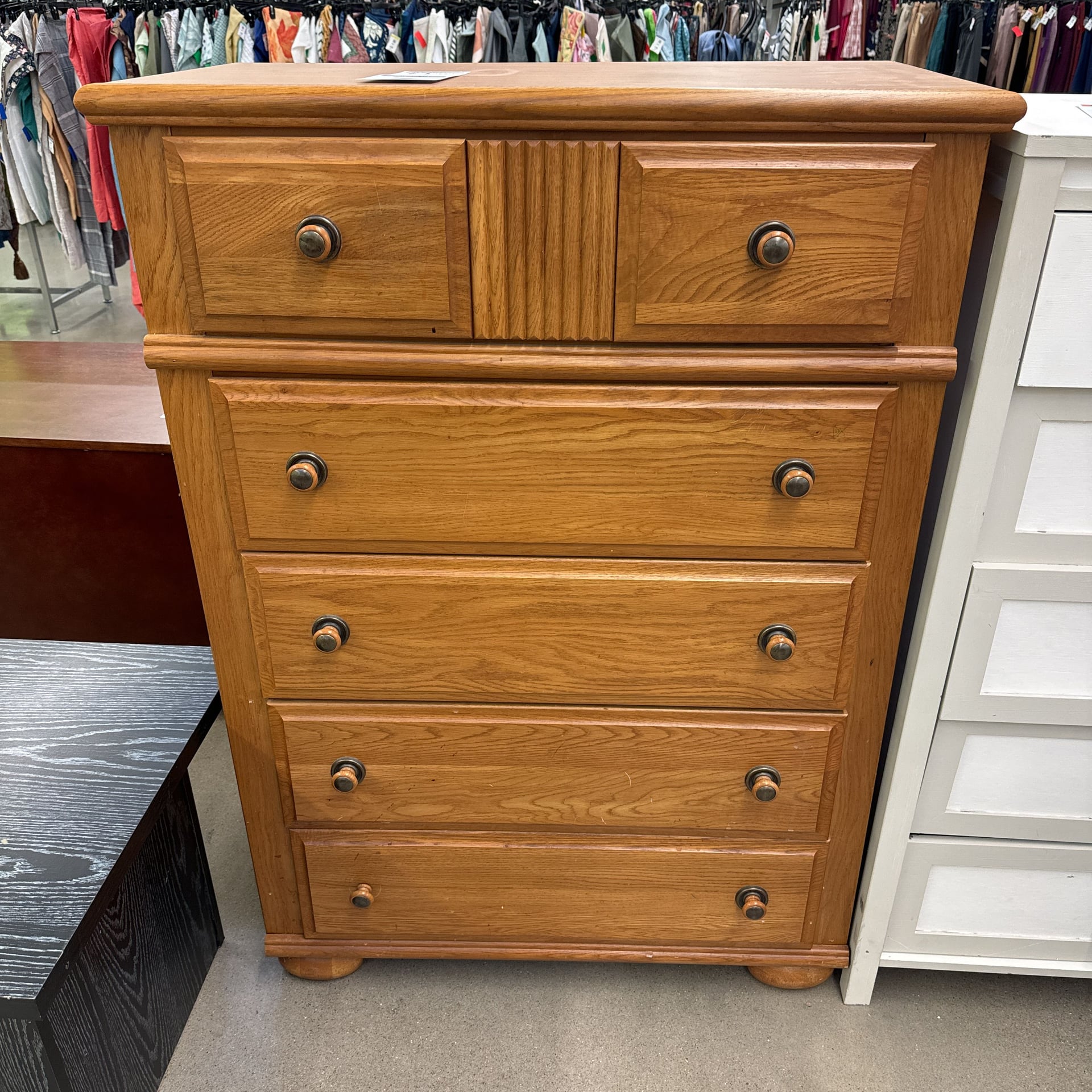 All-American Cottage Collection 5-Drawer Chest in Oak, $611* 1