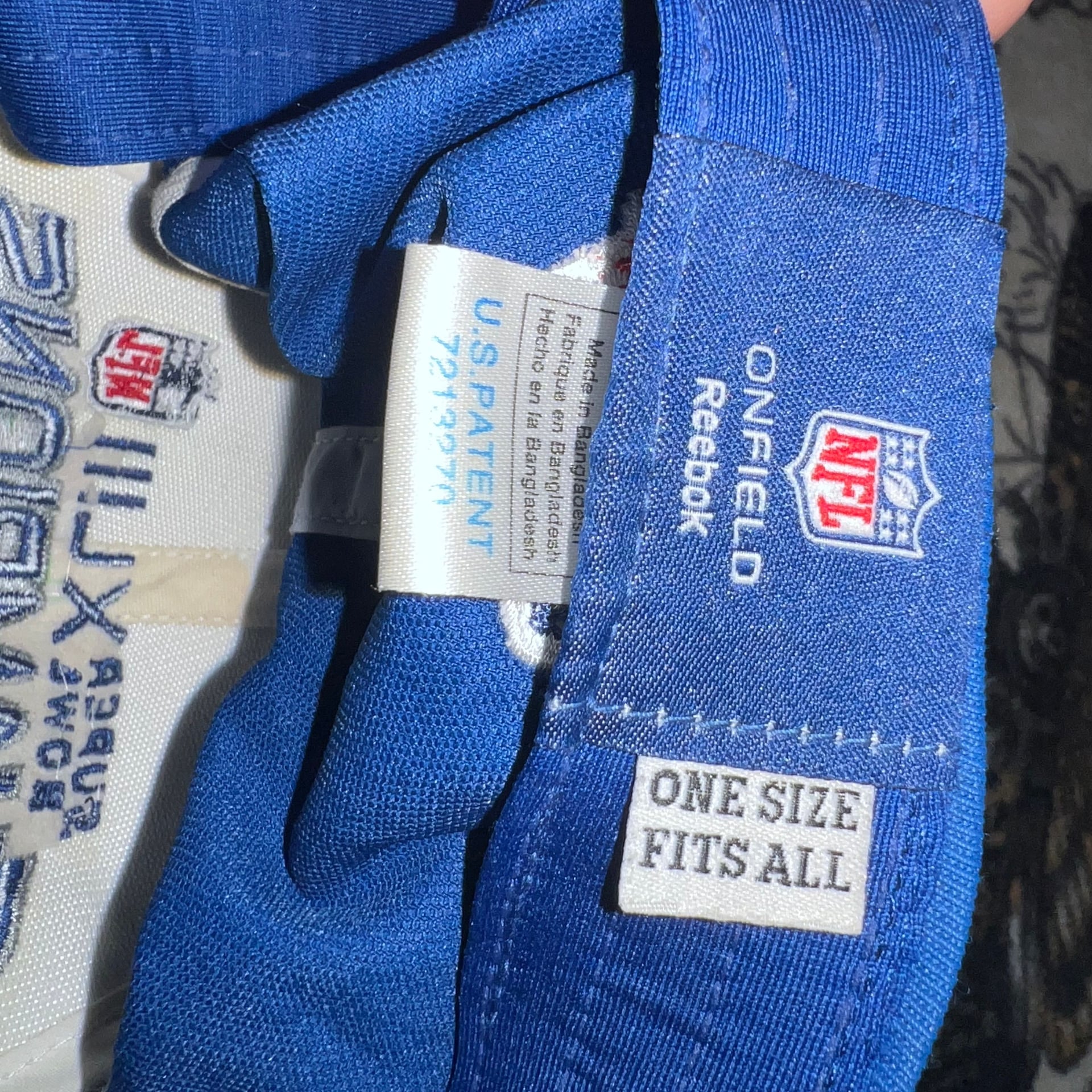 NFL Reebok Steelers/Broncos Team Logo Caps Set 4