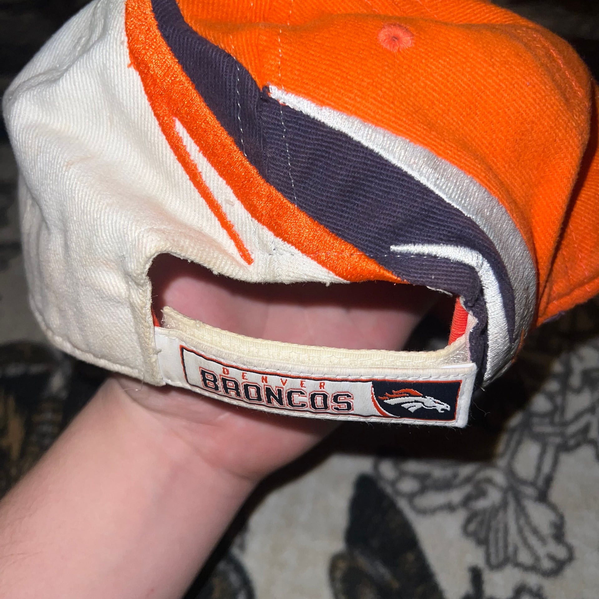 NFL Reebok Steelers/Broncos Team Logo Caps Set 7