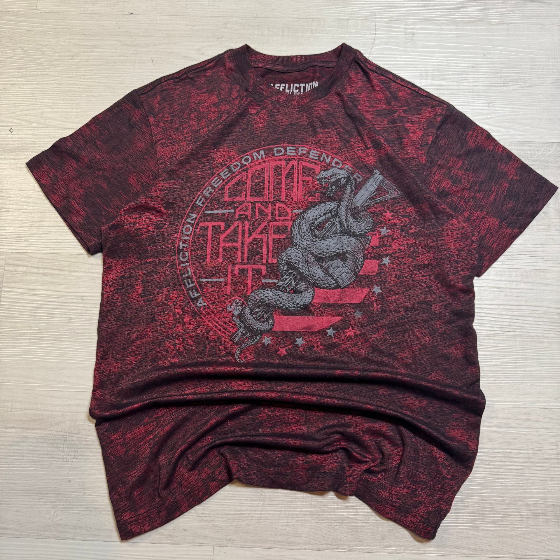 Affliction Freedom Defender Tee (M) 1